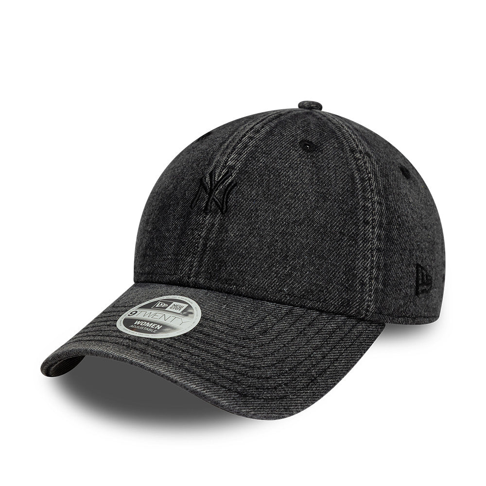 New Era NY Yankees Denim 9TWENTY Cap Schwarz - CNEWE7007 - Coziness