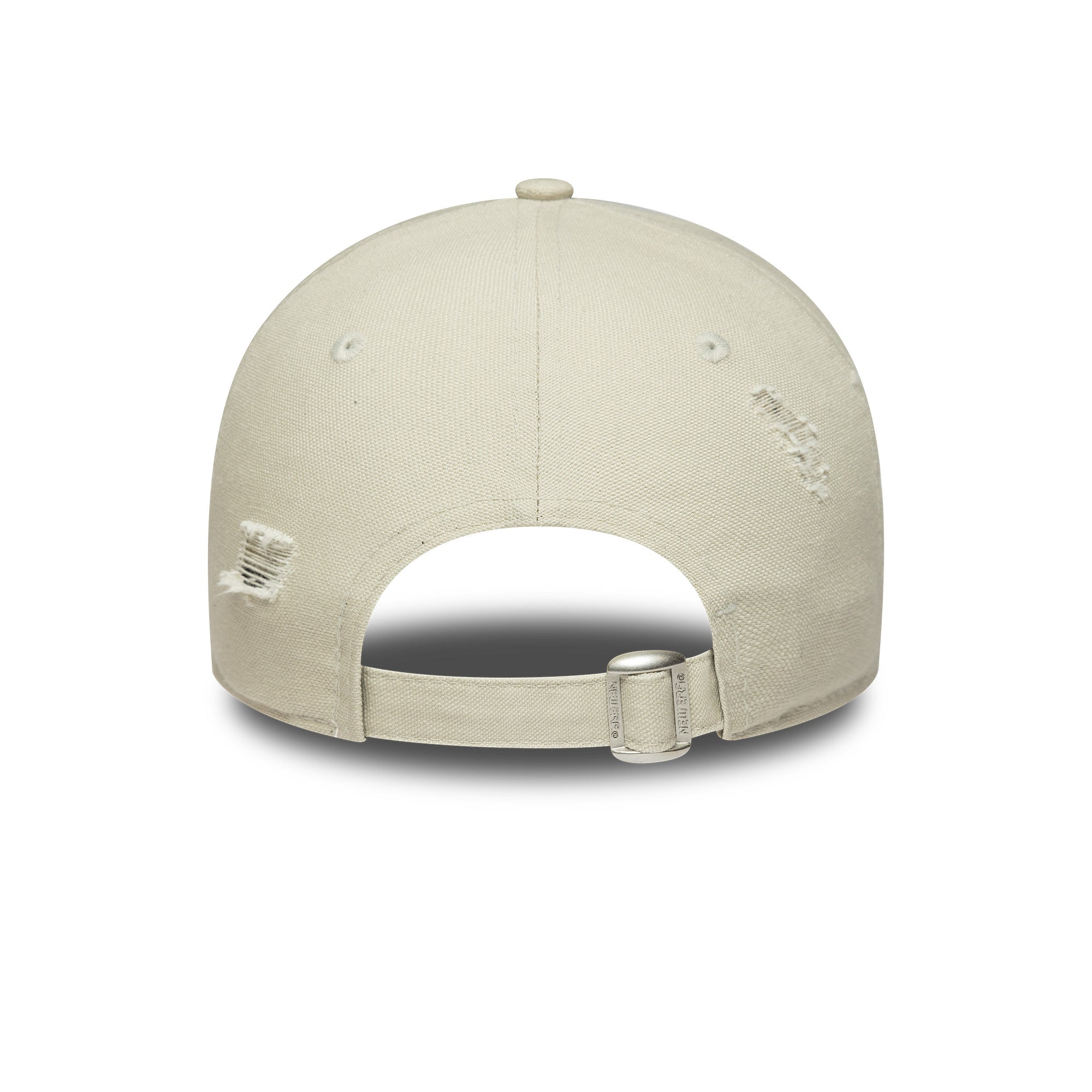 New Era NY Yankees Distressed 9FORTY Cap Beige Wmns - CNEWE7005 - Coziness