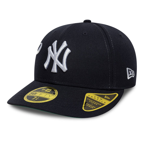 New Era NY Yankees Est. Script Low Profile 59FIFTY Fitted Cap Navy - CNEWE8221 - Coziness