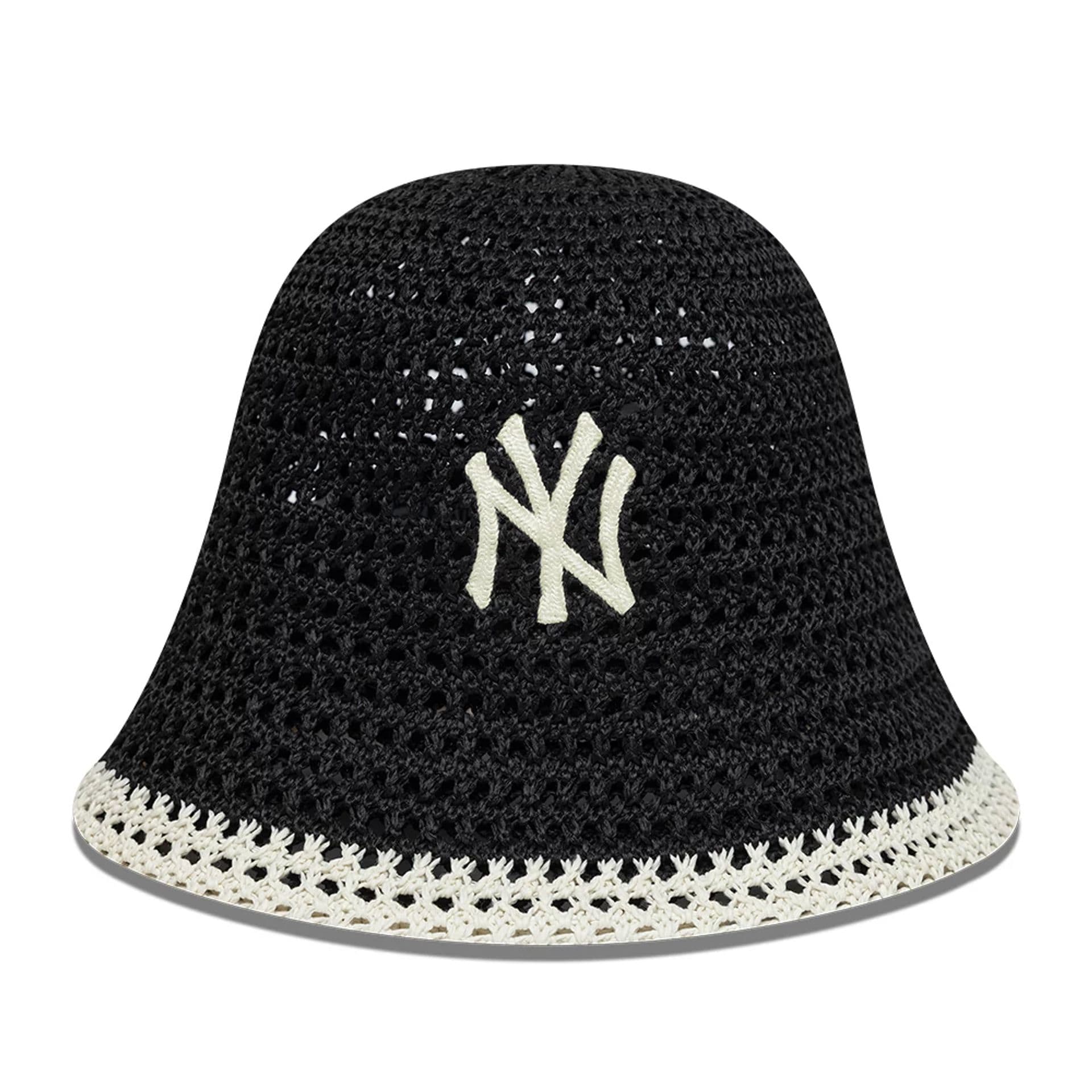 New Era NY Yankees Knitted Bucket Hat Black Wmns - CNEWE10205 - Coziness