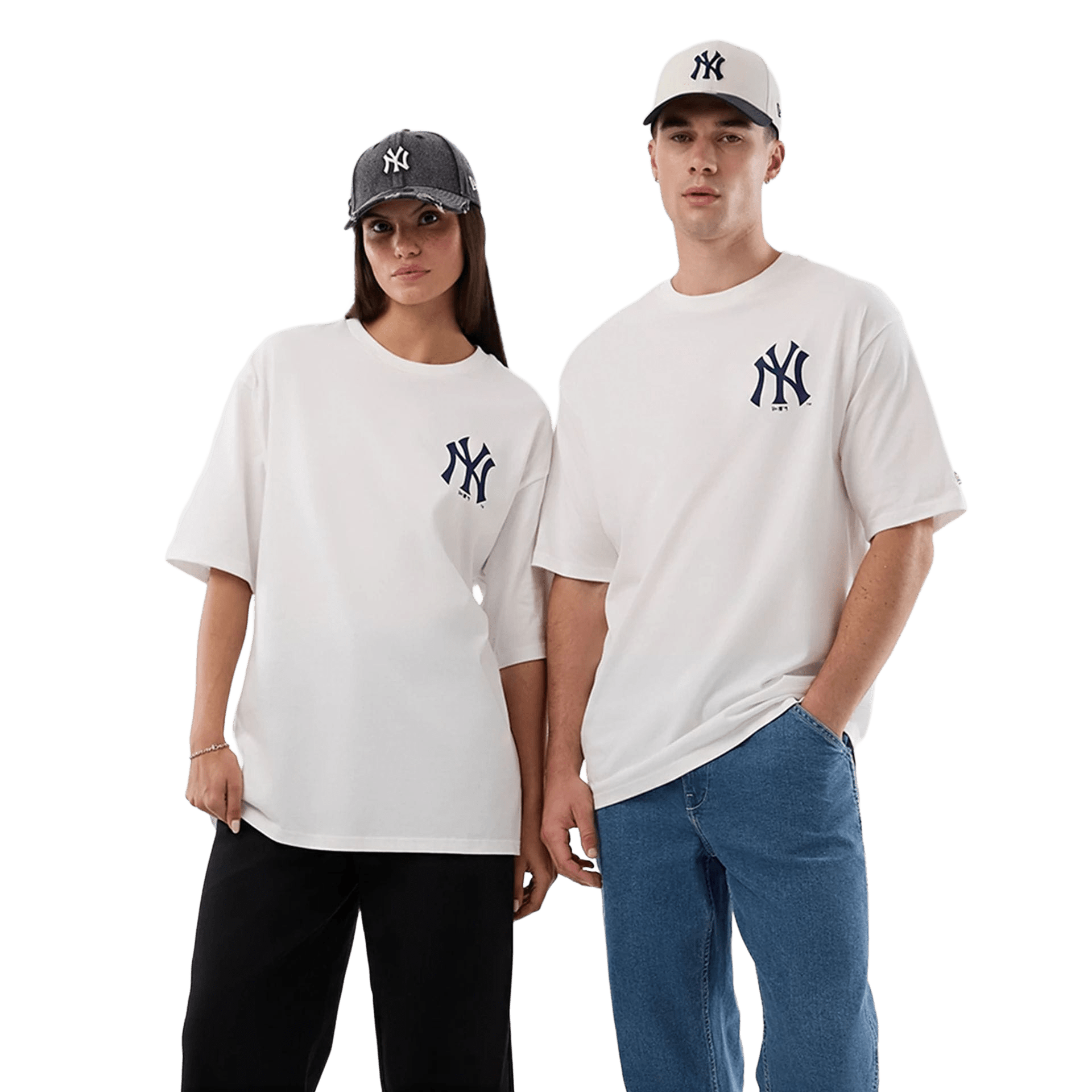 New Era NY Yankees MLB Cap T-Shirt Weiß - CNEWE10218 - Coziness