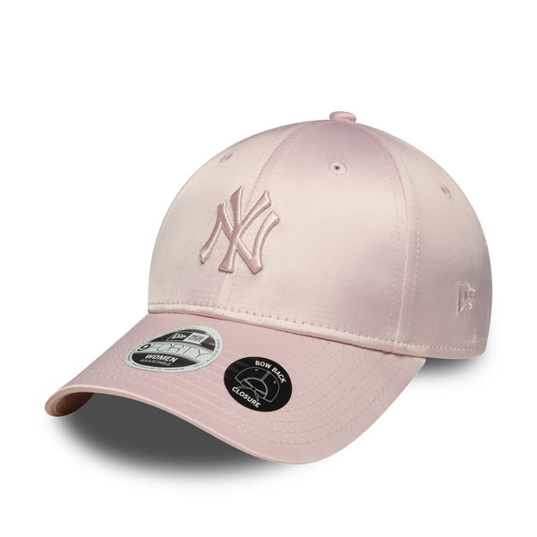 New Era NY Yankees Satin Bow Back 9FORTY Cap Pink Wmns - CNEWE7002 - Coziness
