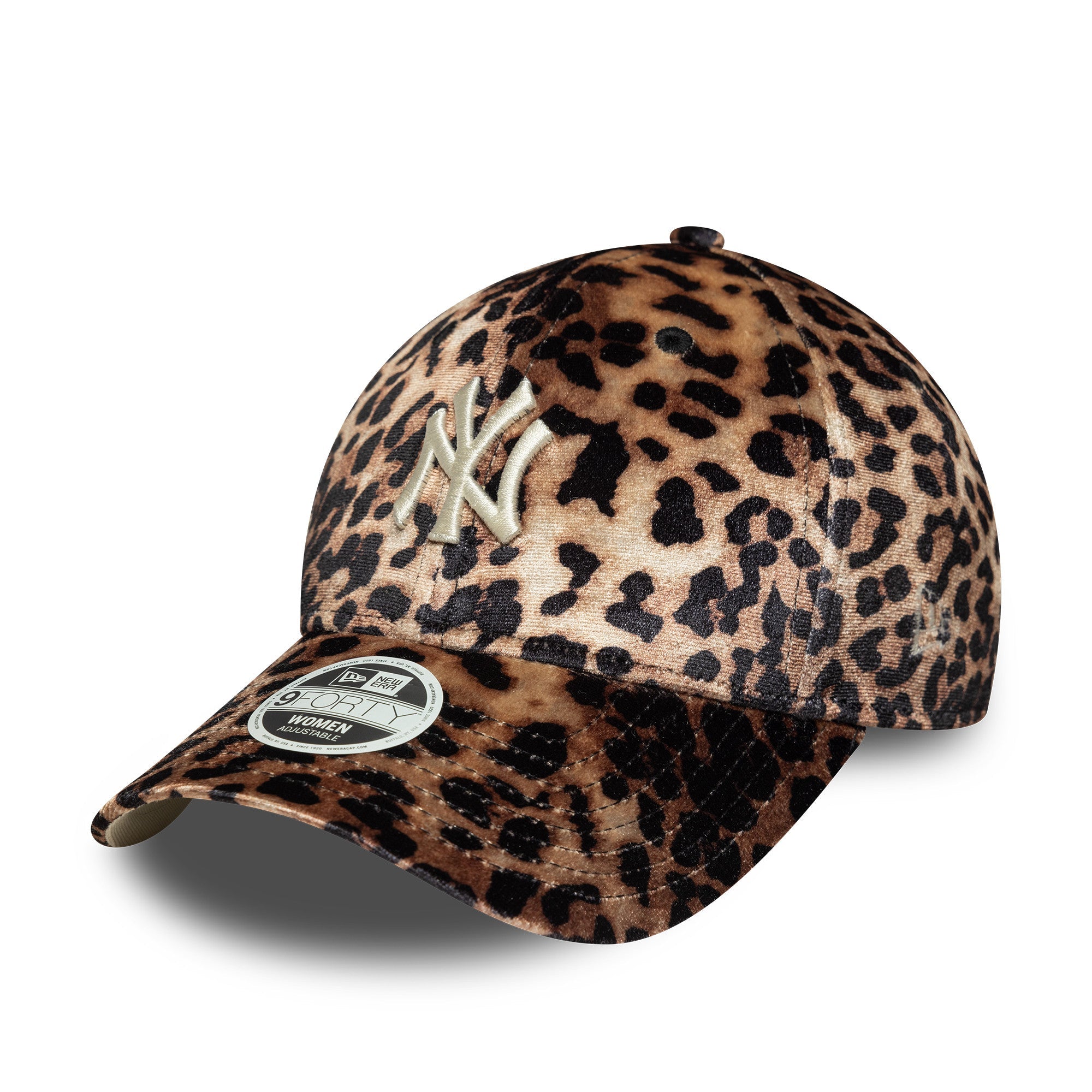 New Era NY Yankees Velour 9FORTY Cap Leopard Print - CNEWE7001 - Coziness