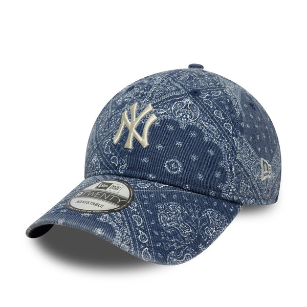 New Era NY Yankees Washed Paisley 9TWENTY Navy - CNEWE8248 - Coziness