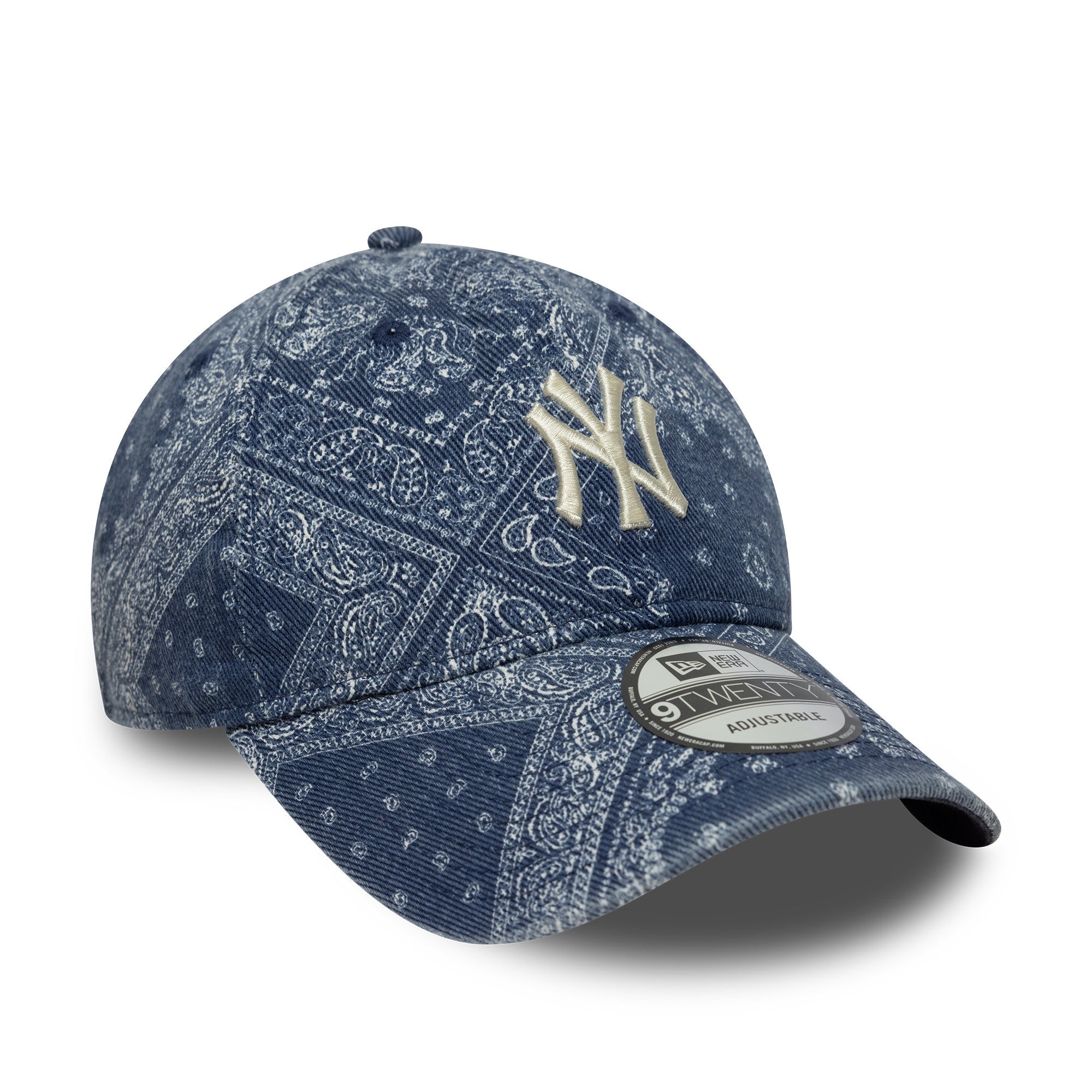 New Era NY Yankees Washed Paisley 9TWENTY Navy - CNEWE8248 - Coziness