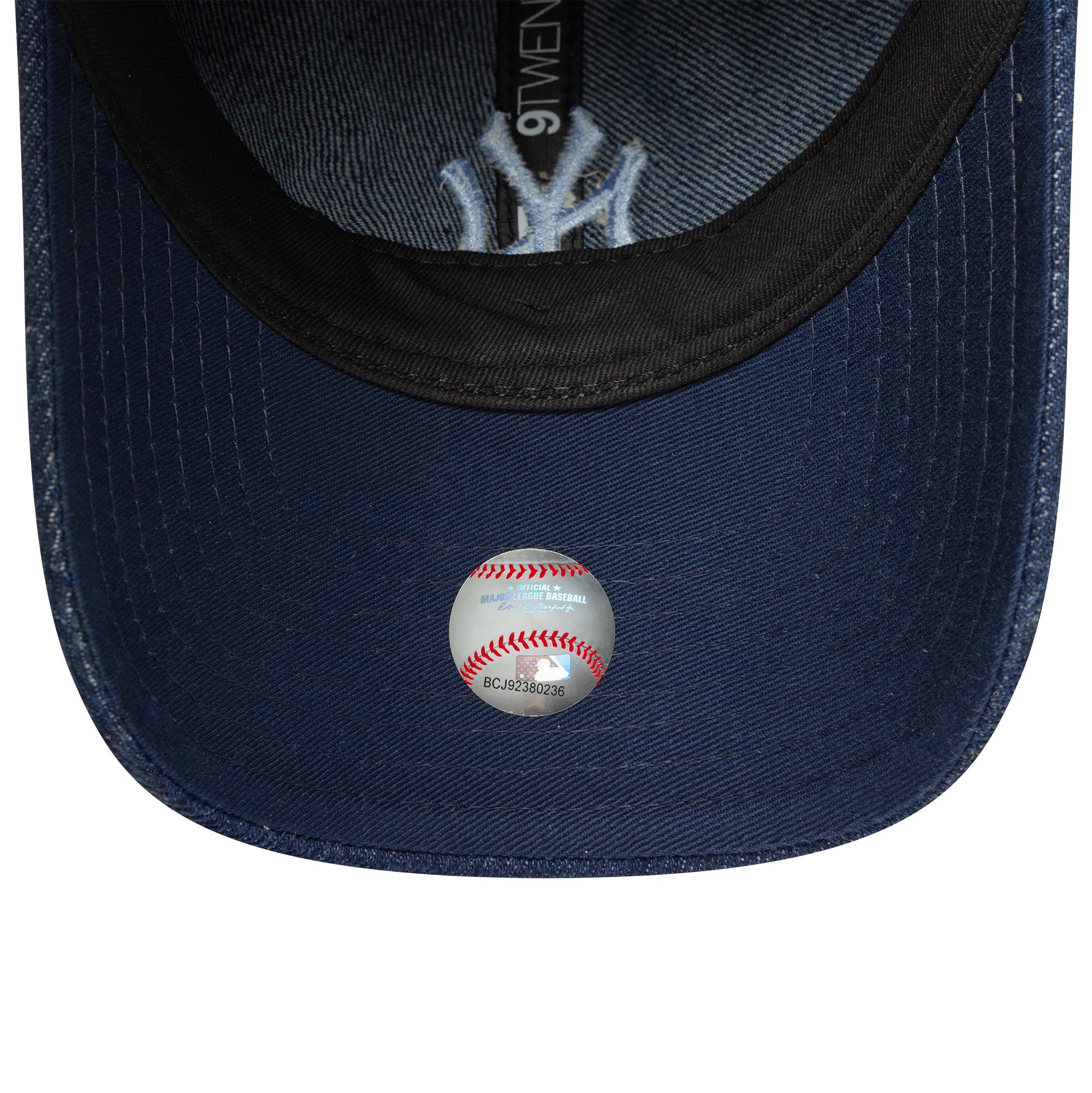 New Era NY Yankees Wmns 9TWENTY Denim Cap Dunkelblau - CNEWE5217 - Coziness