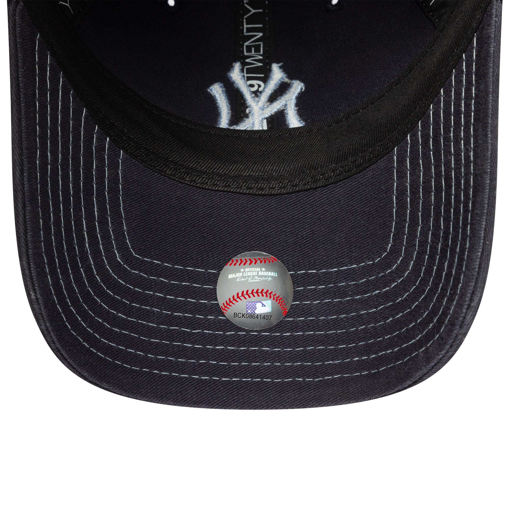 New Era NY Yankees Wmns Contrast Stitch 9TWENTY Cap Navy - CNEWE5215 - Coziness
