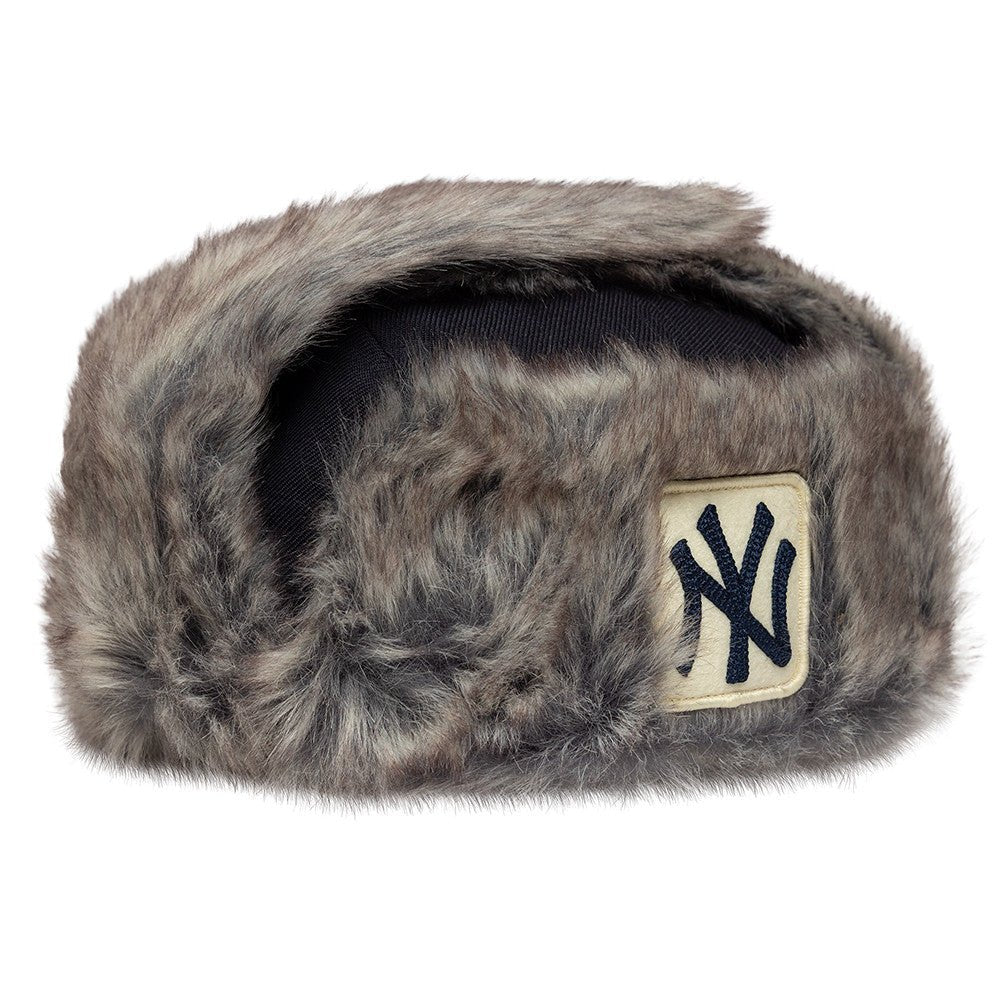 New Era NY Yankees Wool Trapper Hat Navy - CNEWE8035 - Coziness