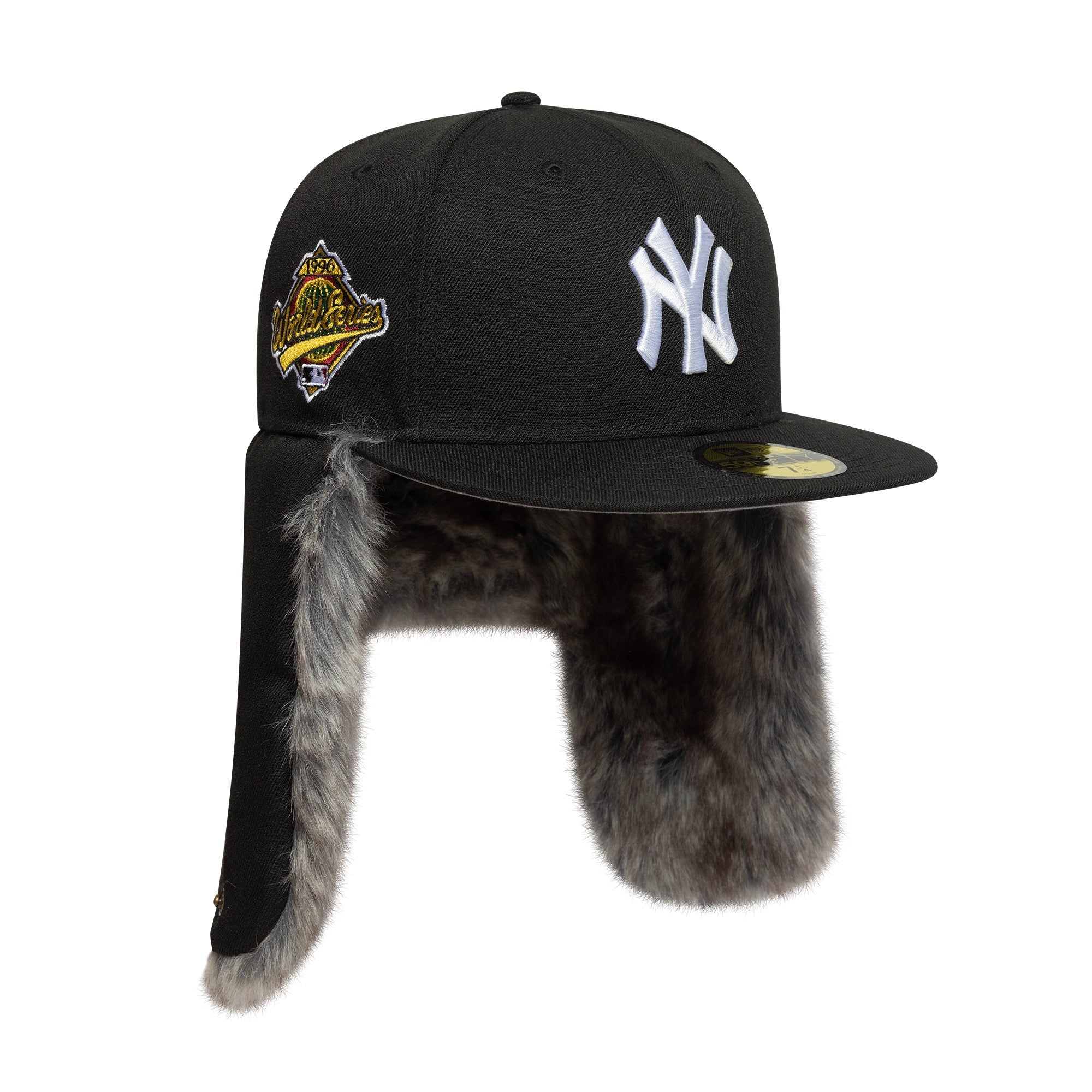 New Era NY Yankees World Series 59FIFTY Dogear Cap Schwarz - CNEWE7363 - Coziness