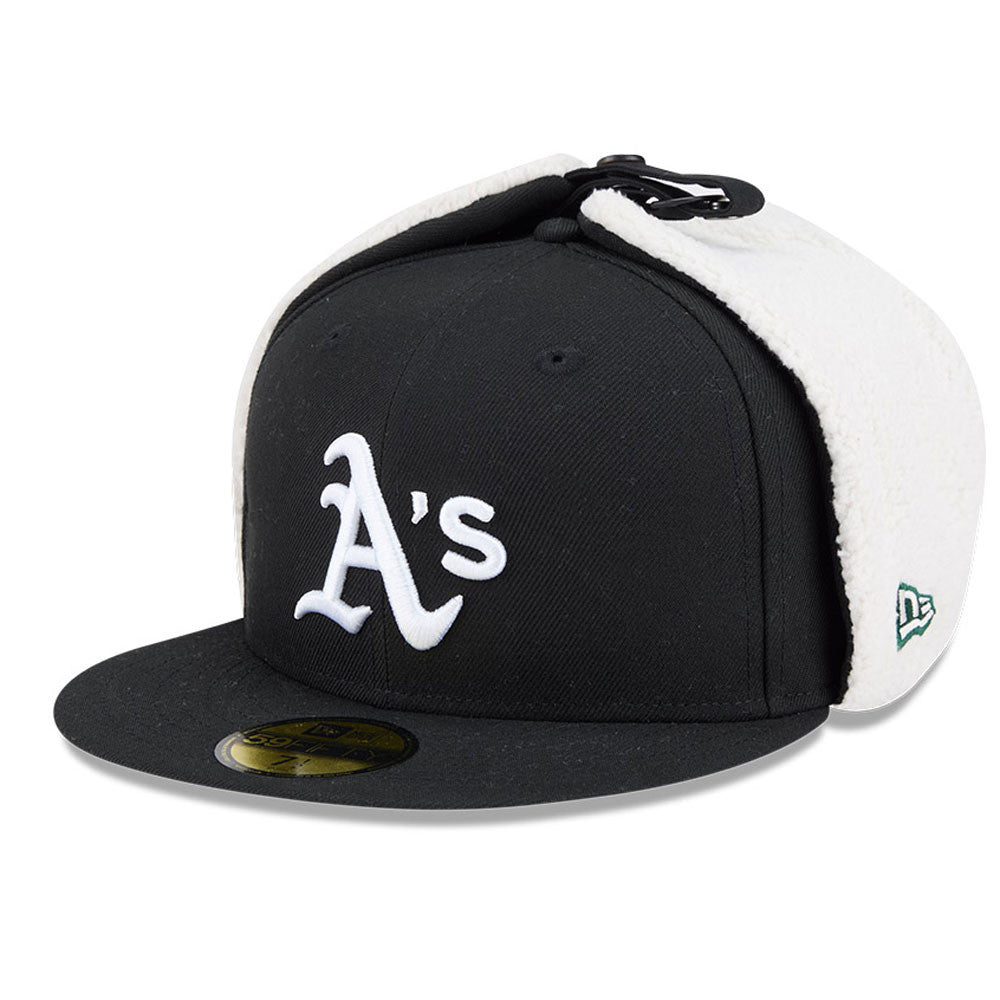 New Era Oakland Athletics 59FIFTY Classic Dogear Cap Black - CNEWE7946 - Coziness