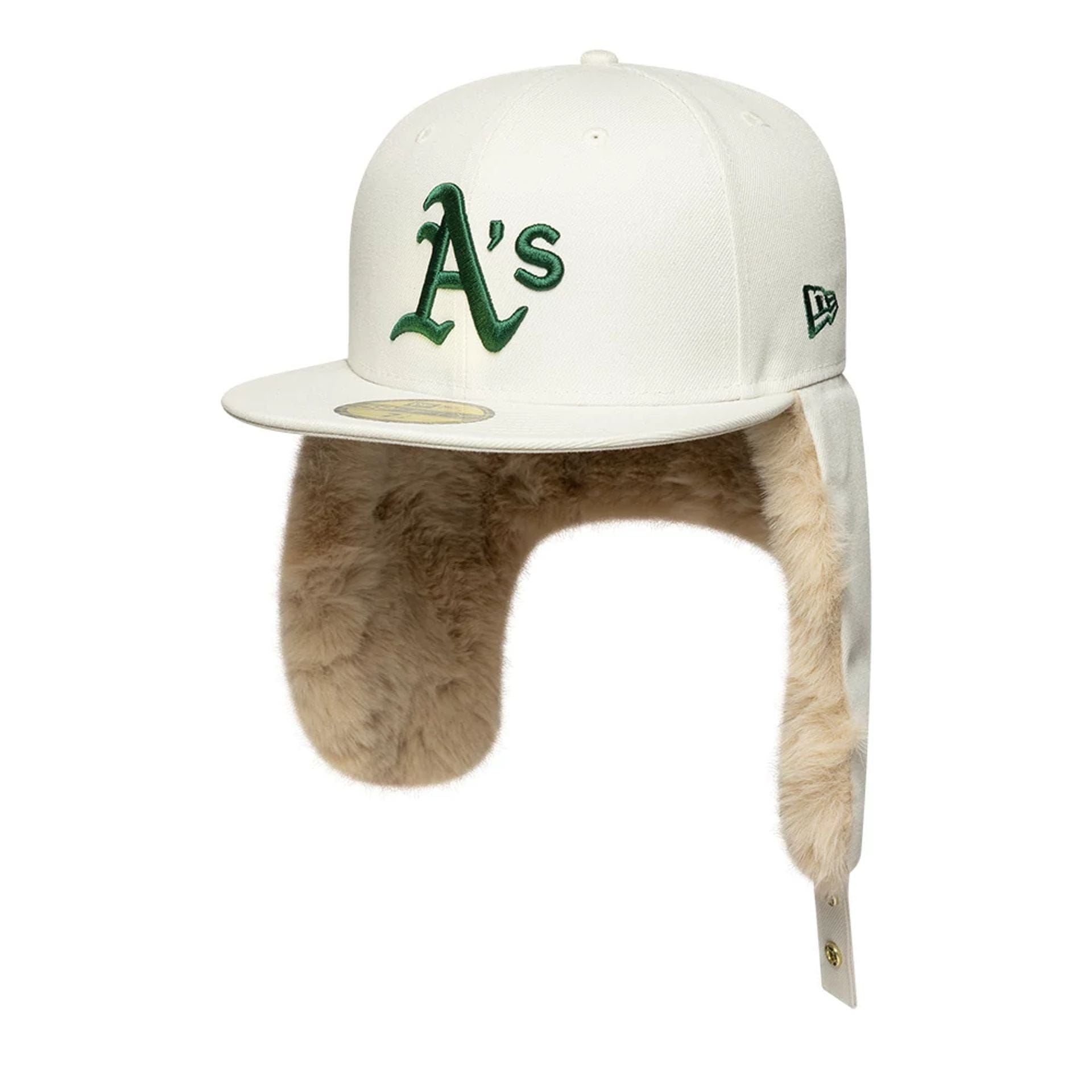 New Era Oakland Athletics 59FIFTY Dogear Cap Cream - CNEWE7911 - Coziness