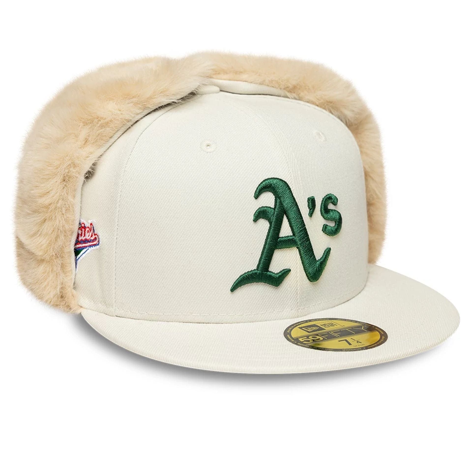 New Era Oakland Athletics 59FIFTY Dogear Cap Cream - CNEWE7911 - Coziness