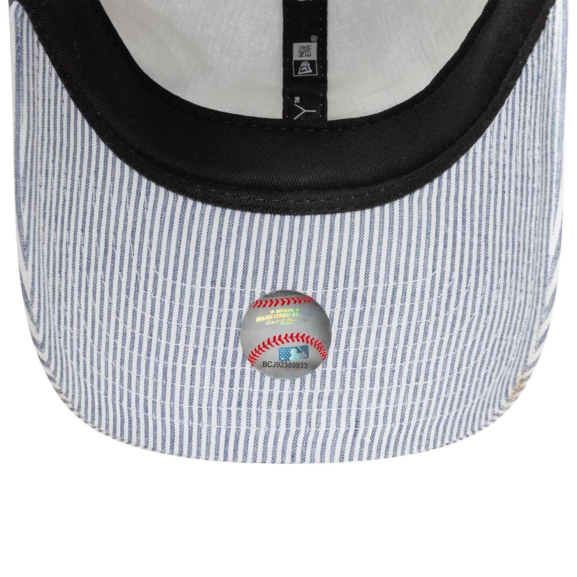New Era SEERSUCKER 9TWENTY NEYYAN NVYWHI - CNEWE10198 - Coziness