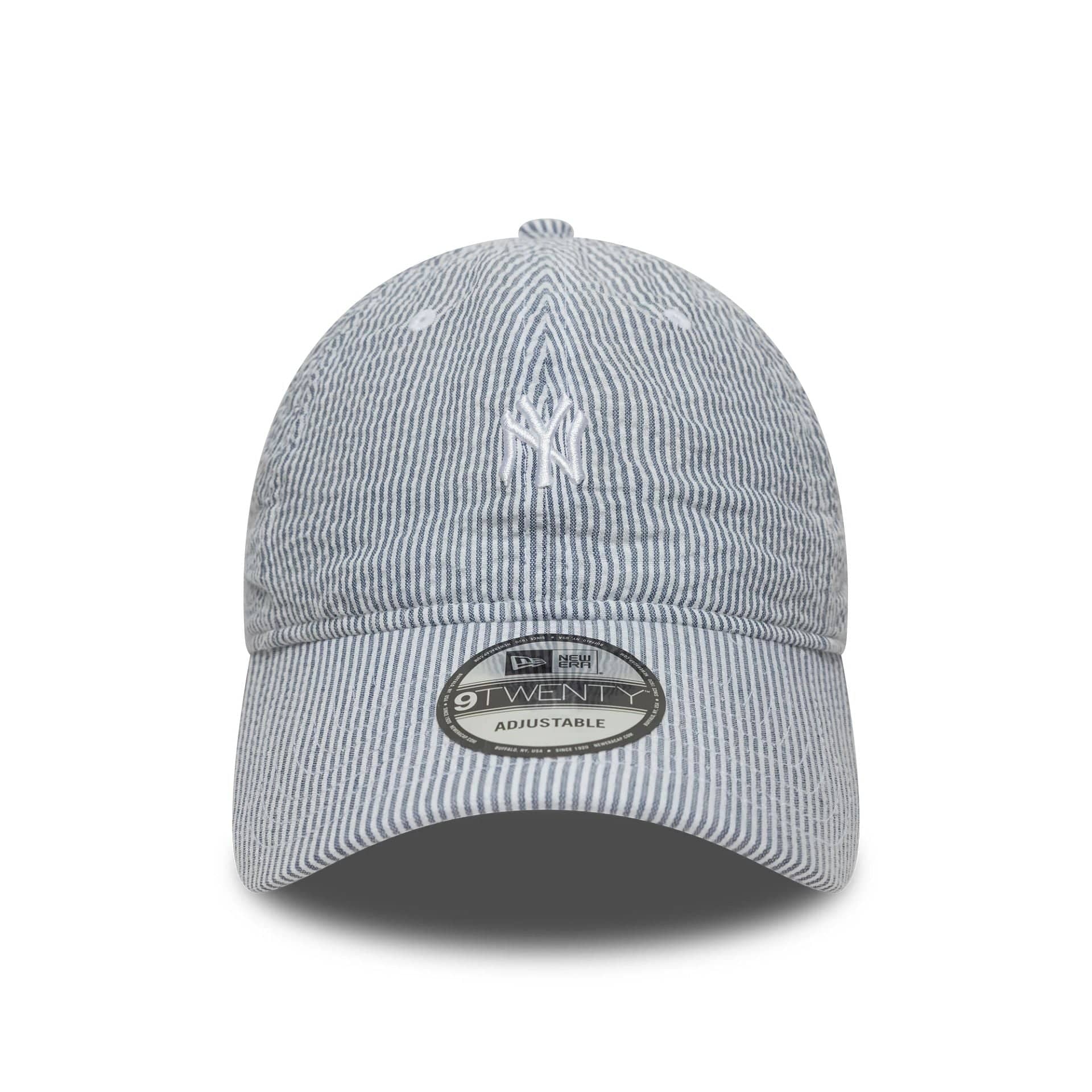 New Era SEERSUCKER 9TWENTY NEYYAN NVYWHI - CNEWE10198 - Coziness