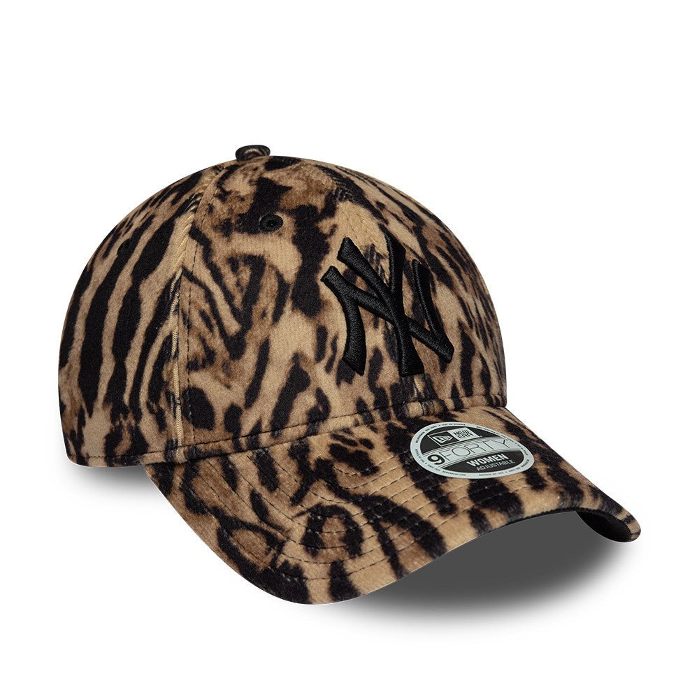 New Era WMNS Ocelot Print 9forty Neyyan Blkbrs - CNEWE14739 - Coziness