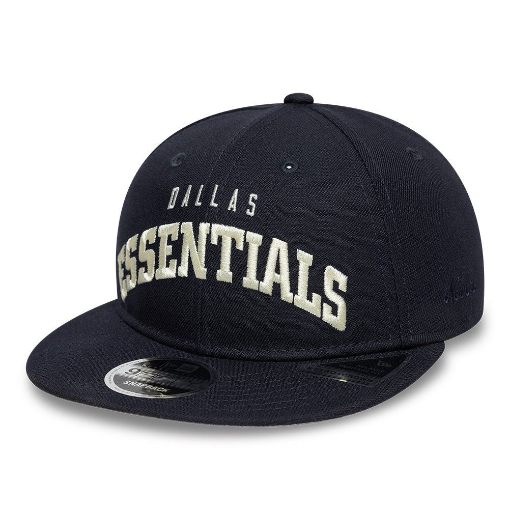 New Era x Fear of God Dallas 9FIFTY Retro Crown Cap Navy - CNEWE14142 - Coziness