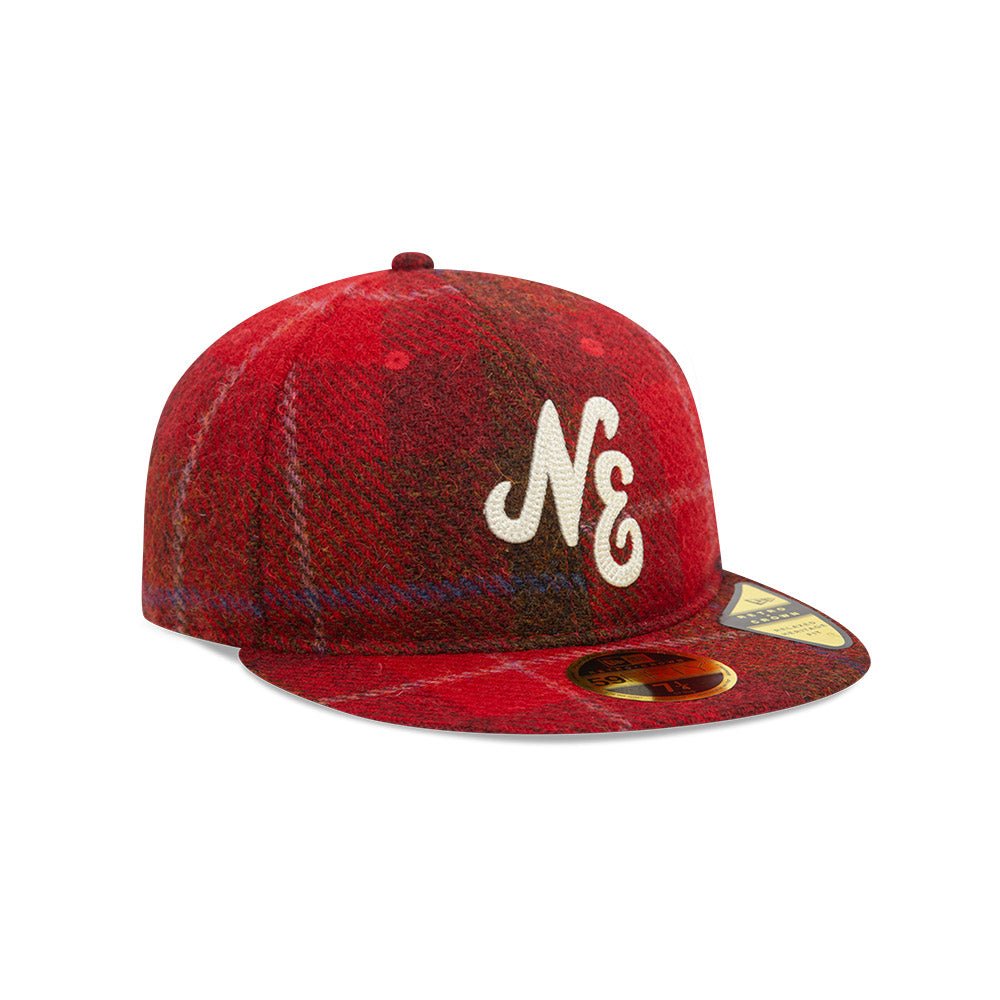 New Era X Harris Tweed 59FIFTY Cap Rot - CNEWE8002 - Coziness