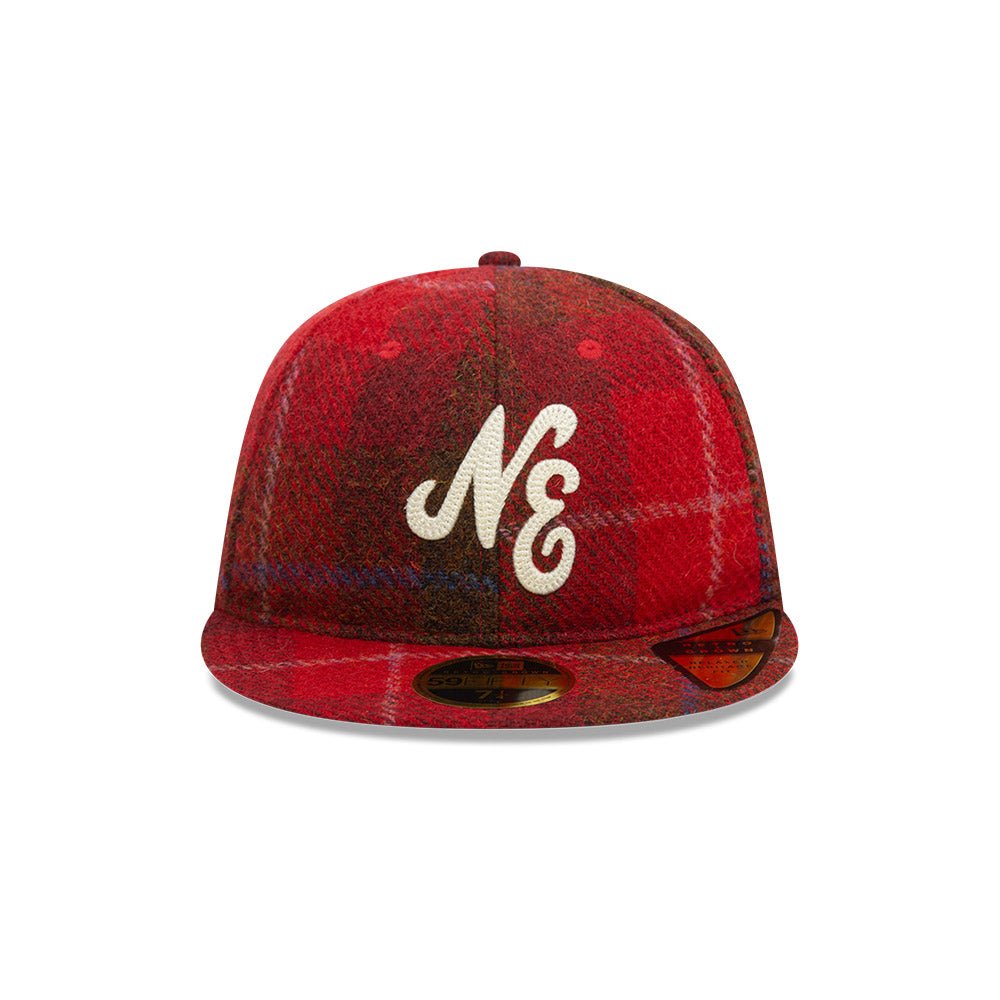 New Era X Harris Tweed 59FIFTY Cap Rot - CNEWE8002 - Coziness