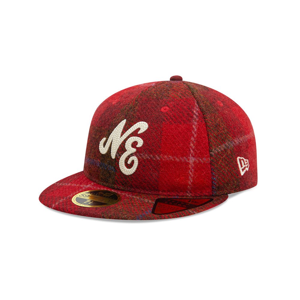 New Era X Harris Tweed 59FIFTY Cap Rot - CNEWE8002 - Coziness
