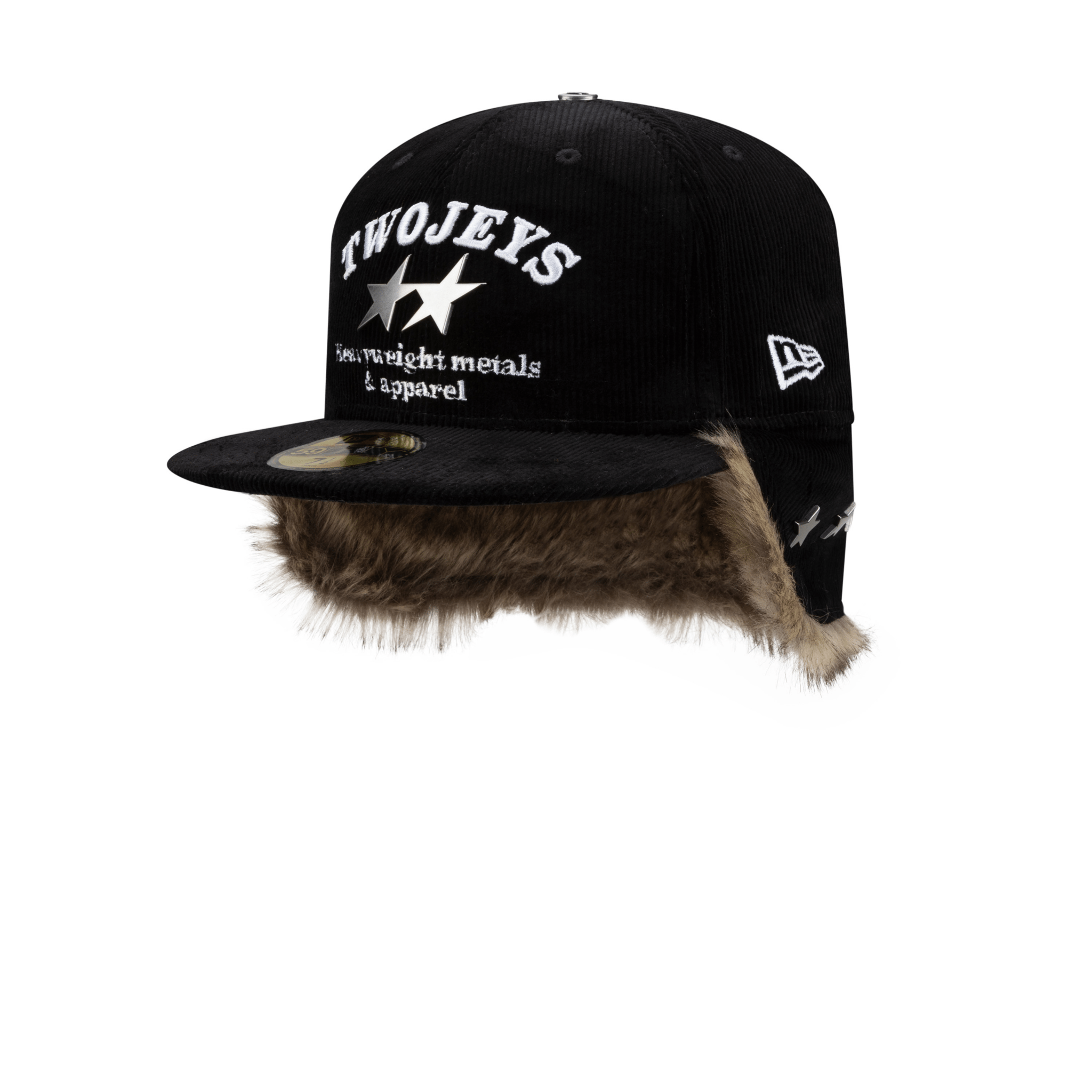 New Era x TwoJeys 59FIFTY Dogear Fitted Cap Black - CNEWE7569 - Coziness