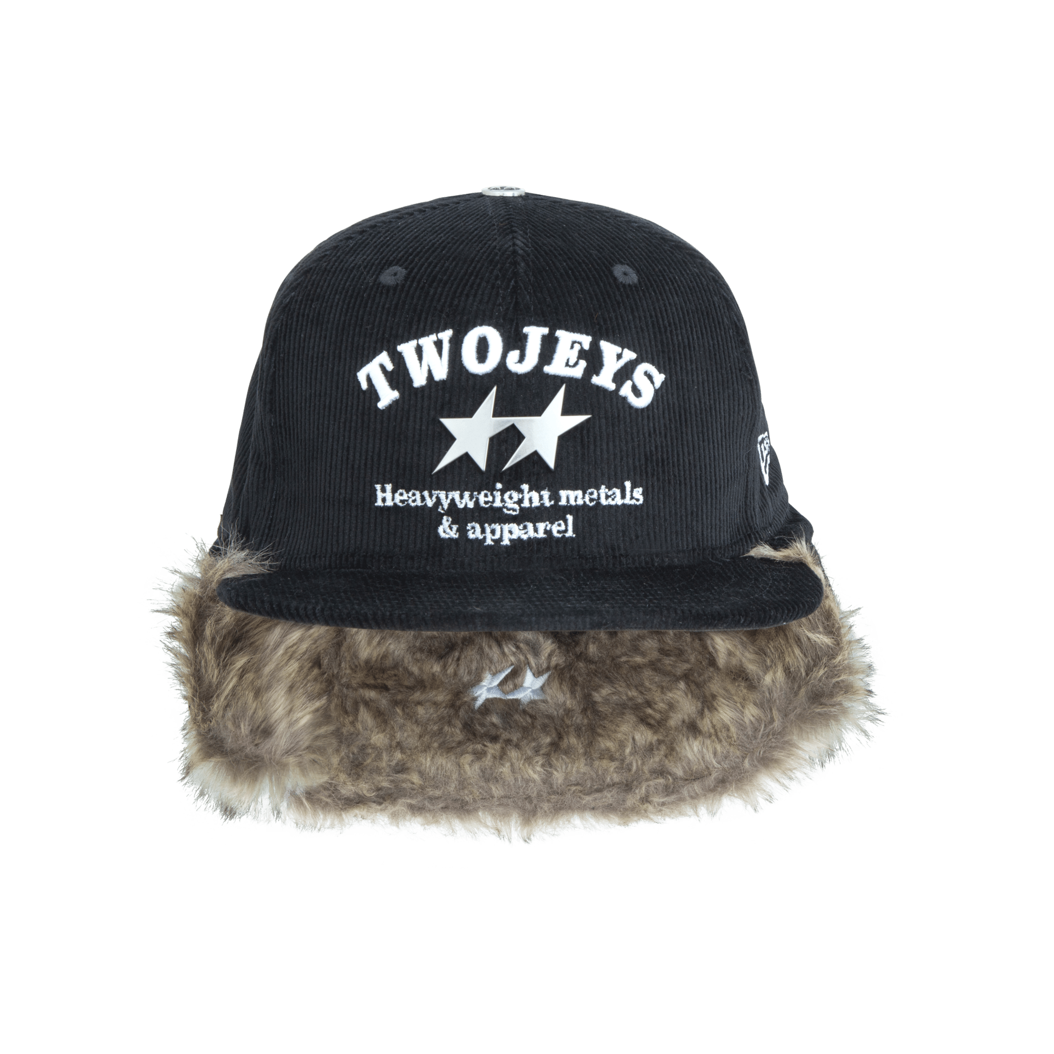 New Era x TwoJeys 59FIFTY Downflap Fitted Cap Black - CNEWE7561 - Coziness