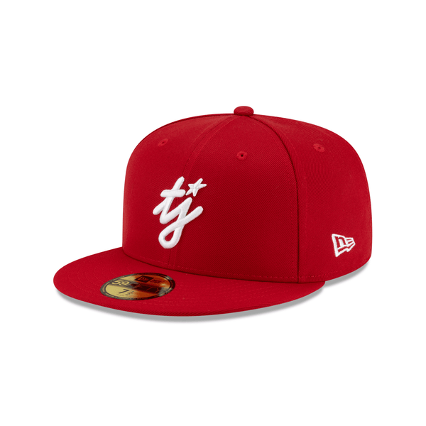 New Era x TwoJeys 59FIFTY Fitted Cap Rot - CNEWE7571 - Coziness