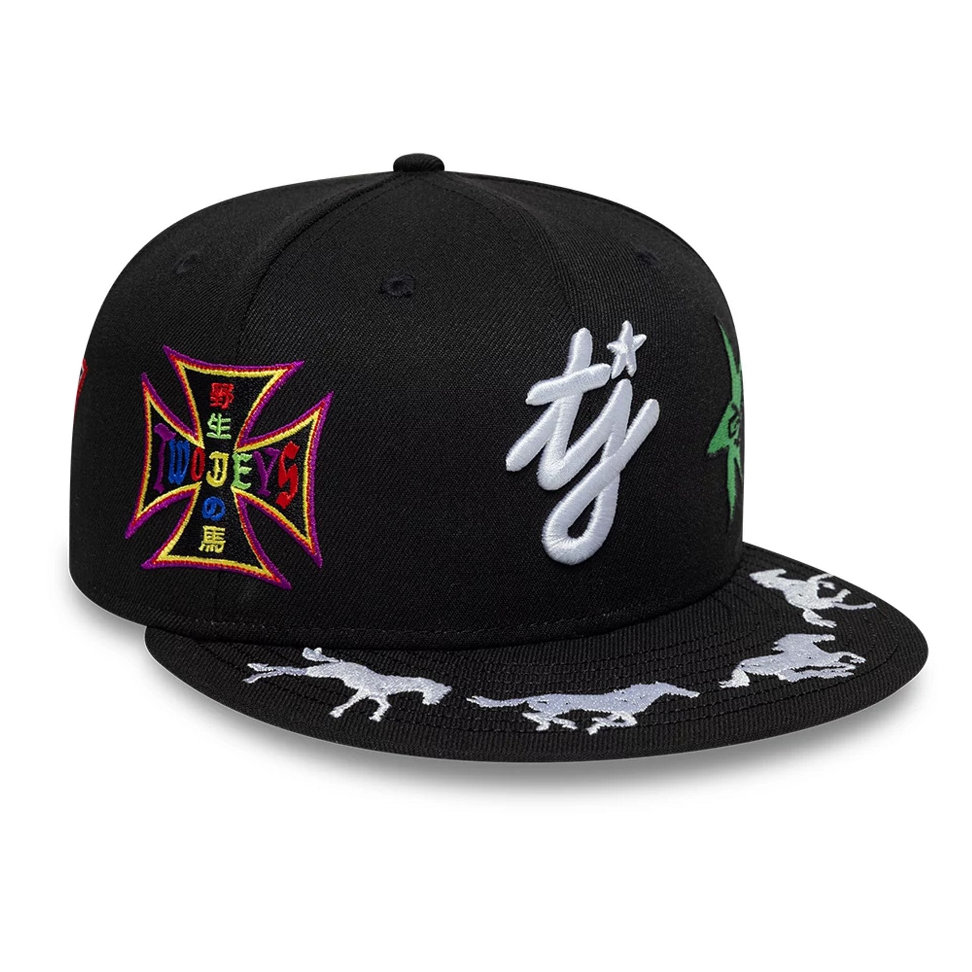 New Era x TwoJeys 59FIFTY Fitted Cap Schwarz - CNEWE10598 - Coziness