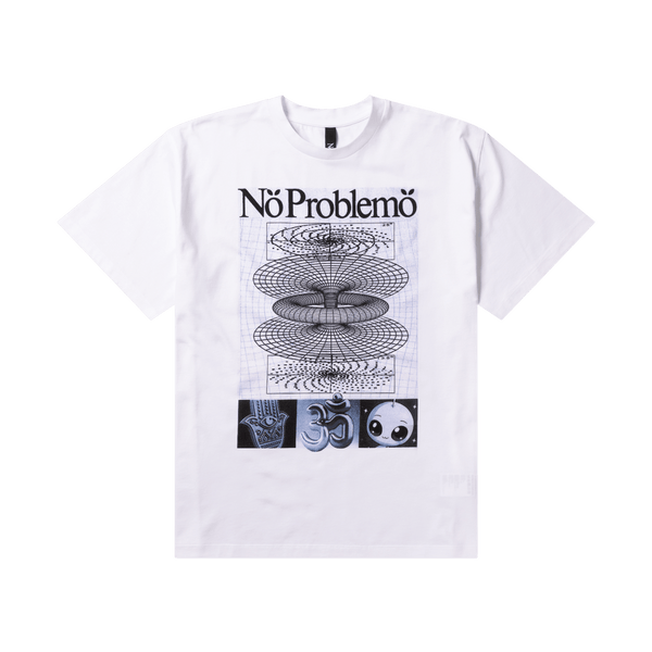 No Problemo Energy Ss Tee White - CNOP13802 - Coziness