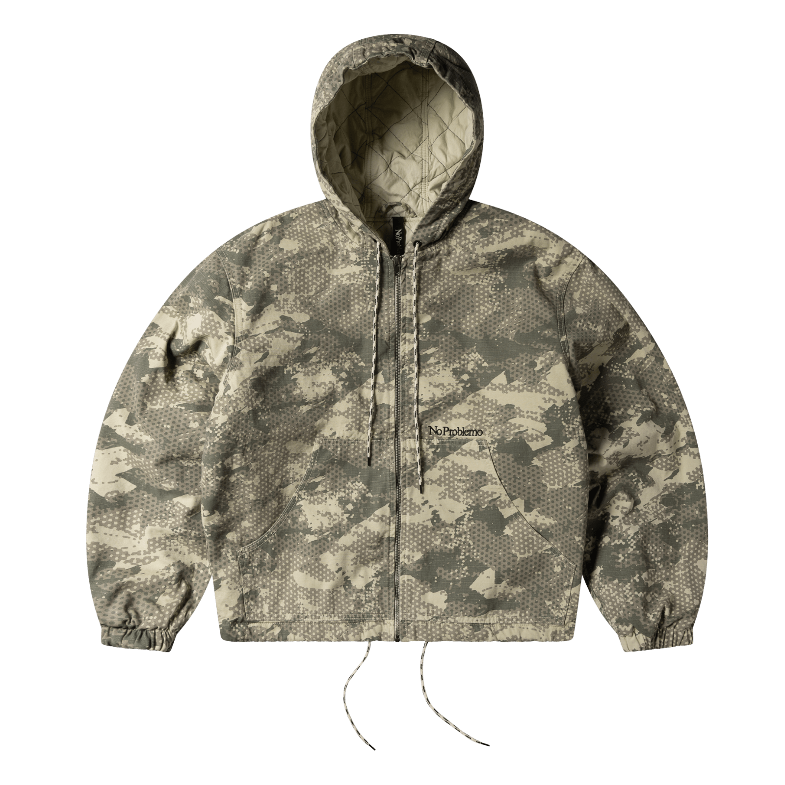 No Problemo Forest Ripstop Work Jacket Sand - CNOP13799 - Coziness