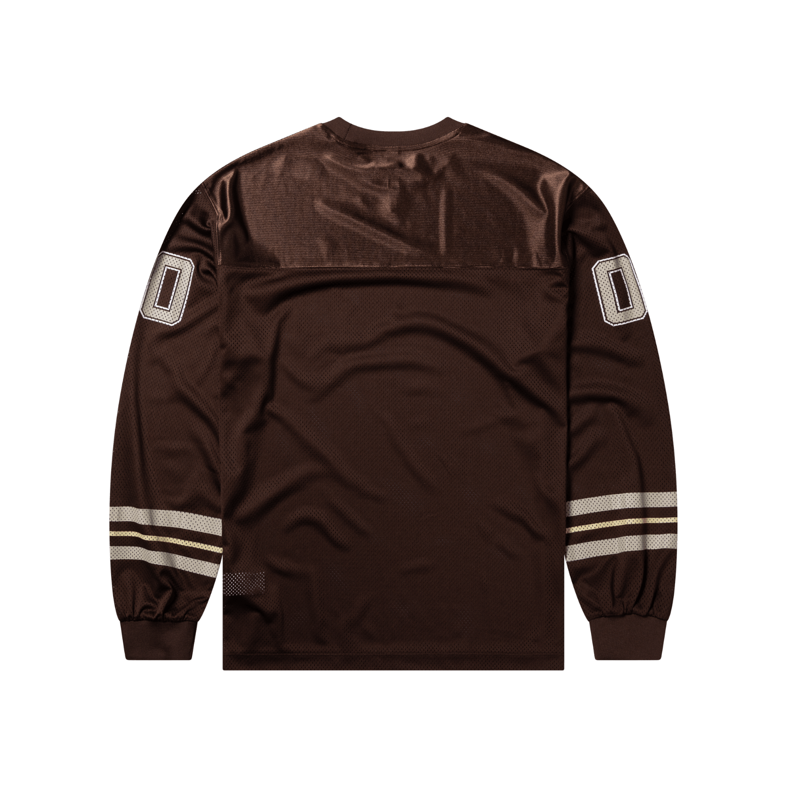 No Problemo Nyp Sports Poly Ls Jersey Brown - CNOP13791 - Coziness