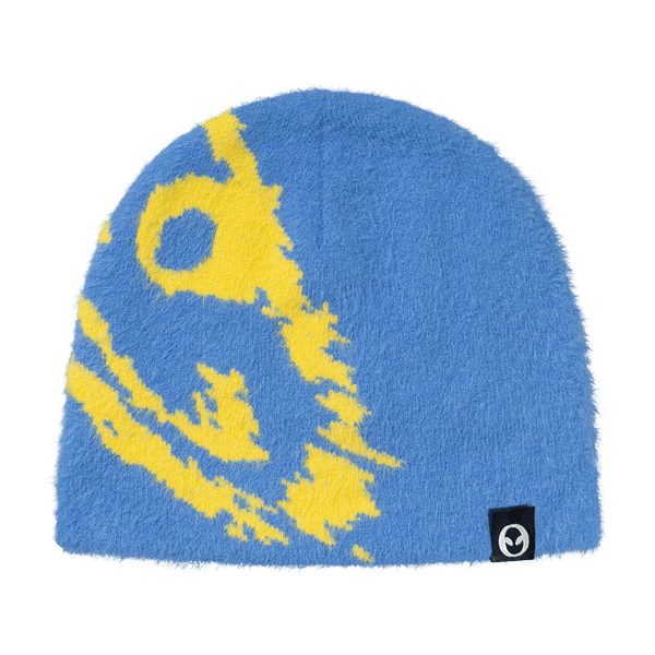 No Problemo Smiley Beanie Blue - CNOP9395 - Coziness