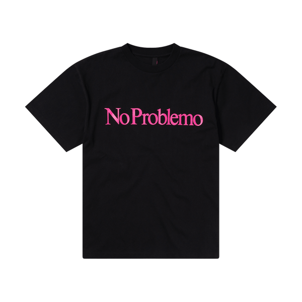 No Problemo Ss Tee Black - CNOP9383 - Coziness
