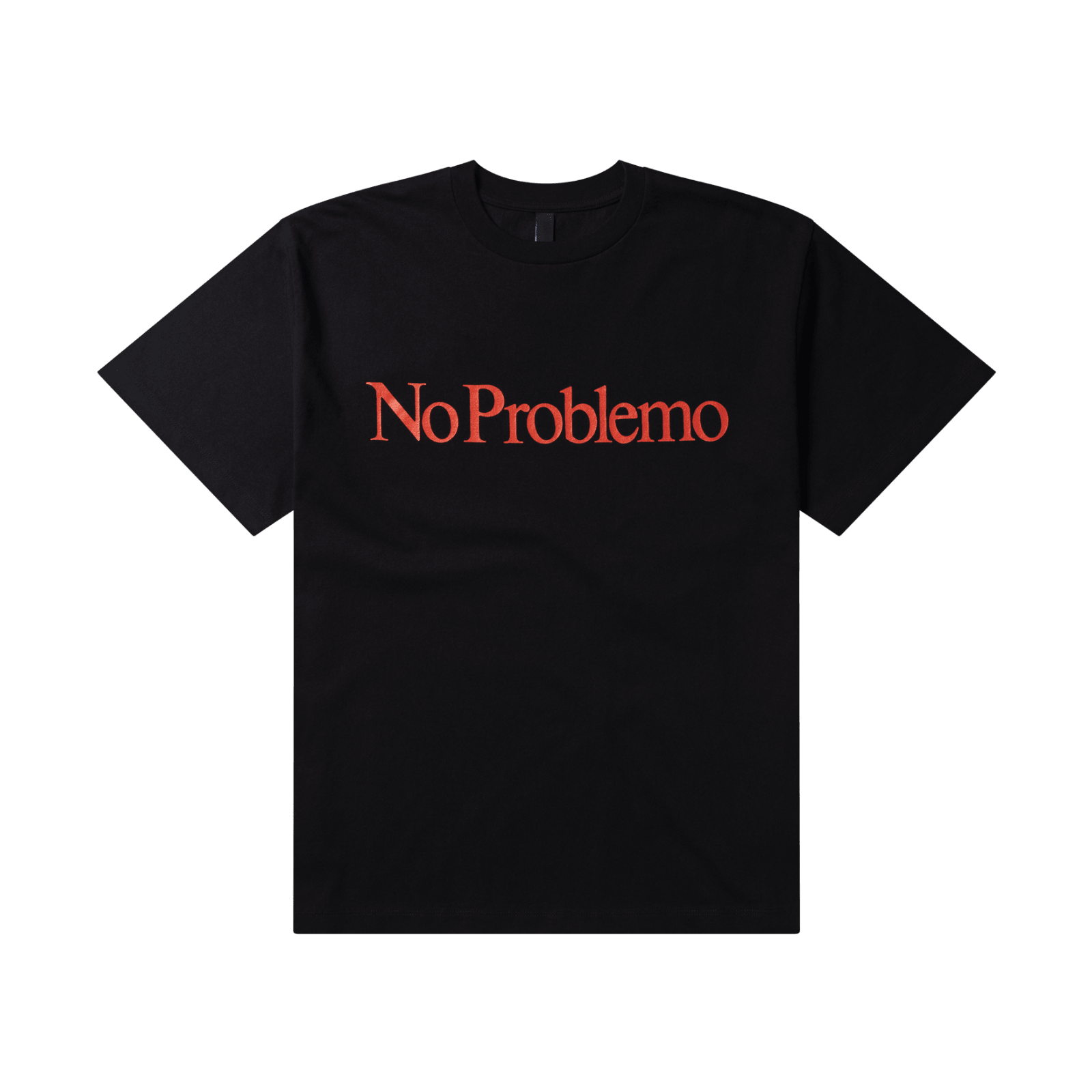 No Problemo Ss Tee Black Red - CNOP13795 - Coziness