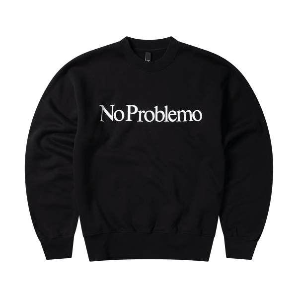 No Problemo Sweatshirt Black - CNOP9360 - Coziness
