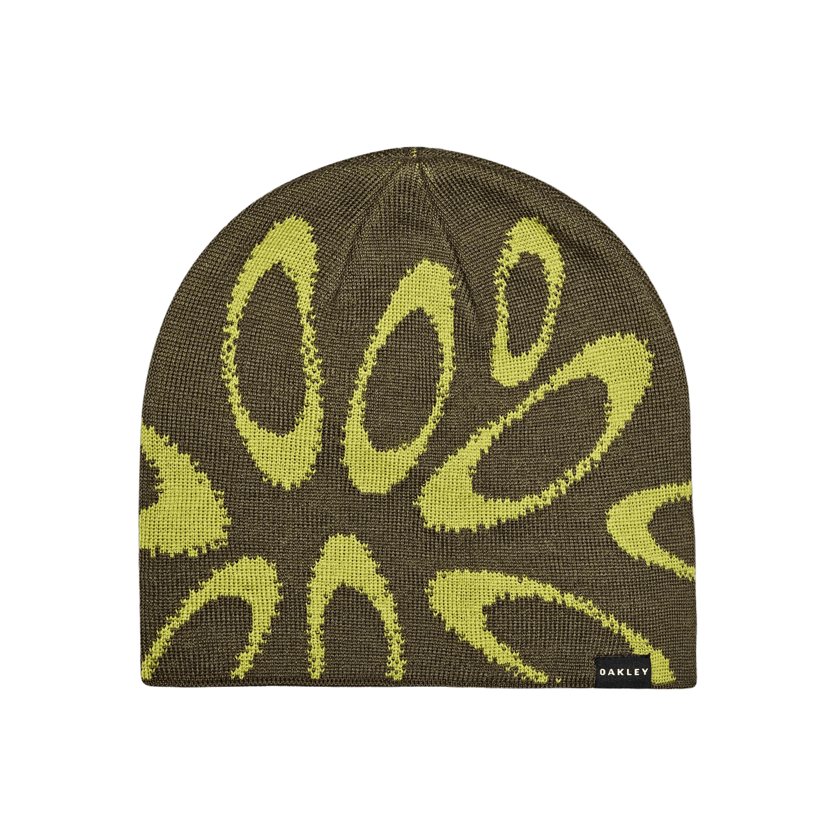 Oakley Ellipse Graphic Beanie Deep Olive/cactus - COAKE14165 - Coziness