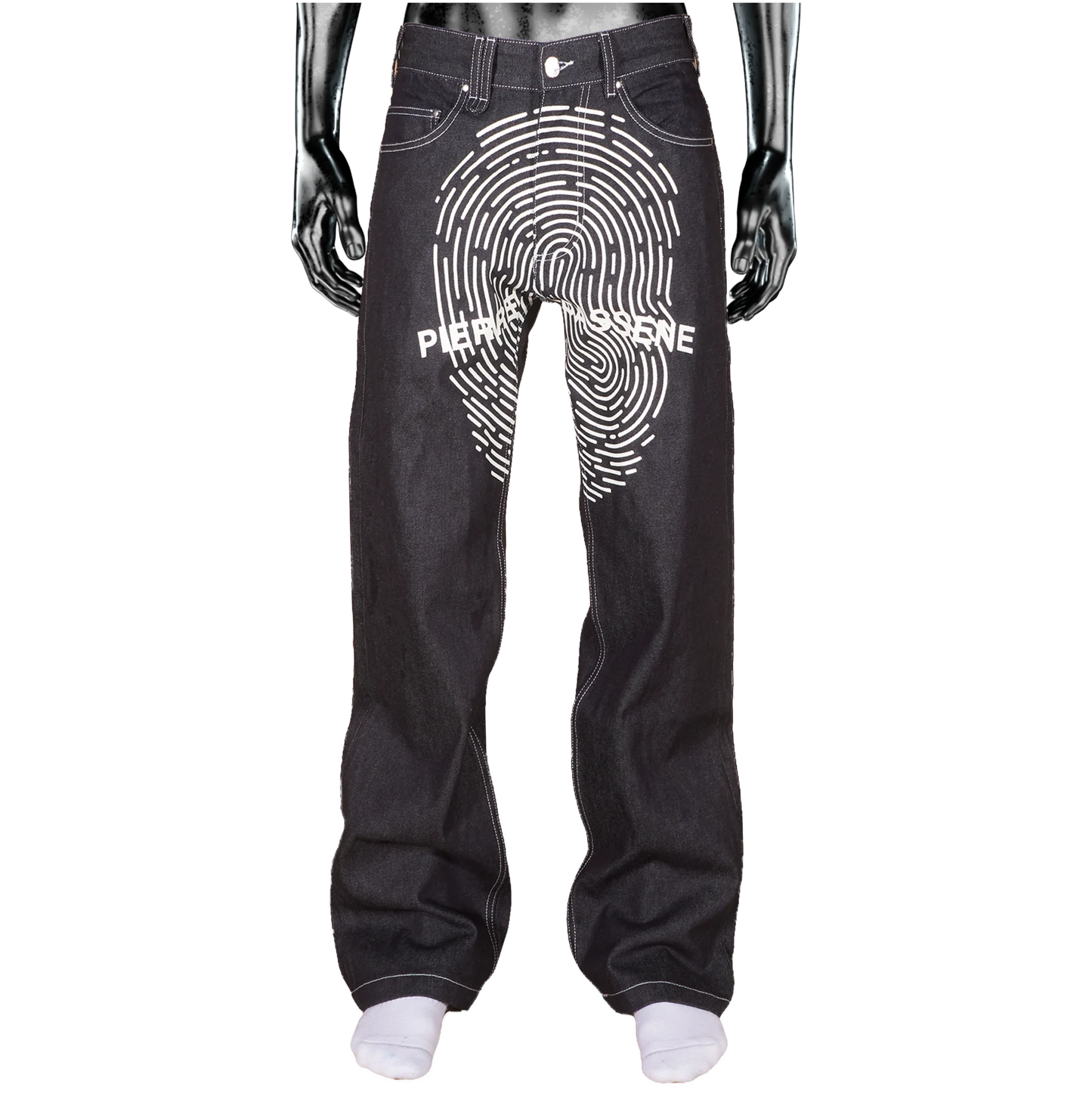 Pierre Bassene Fingerprint Original Raw Denim Dark Blue - CPIEB6889 - Coziness