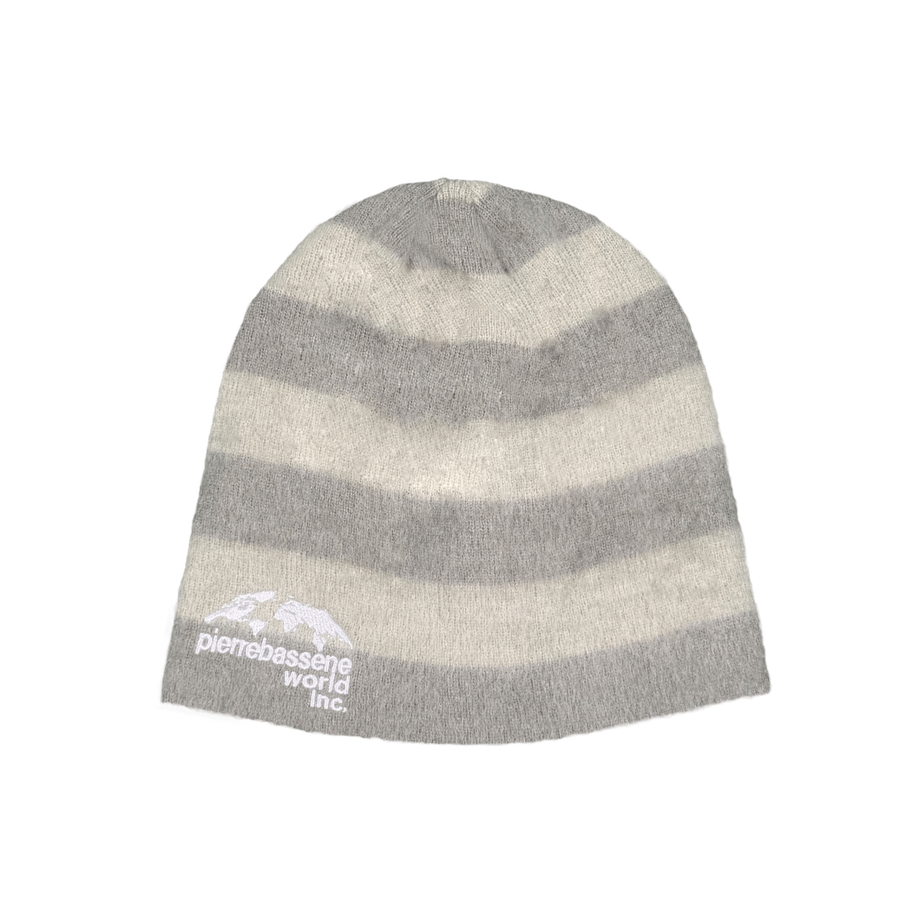 Pierre Bassene Stripped Mohair Beanie Pine Tree - CPIEB6905 - Coziness