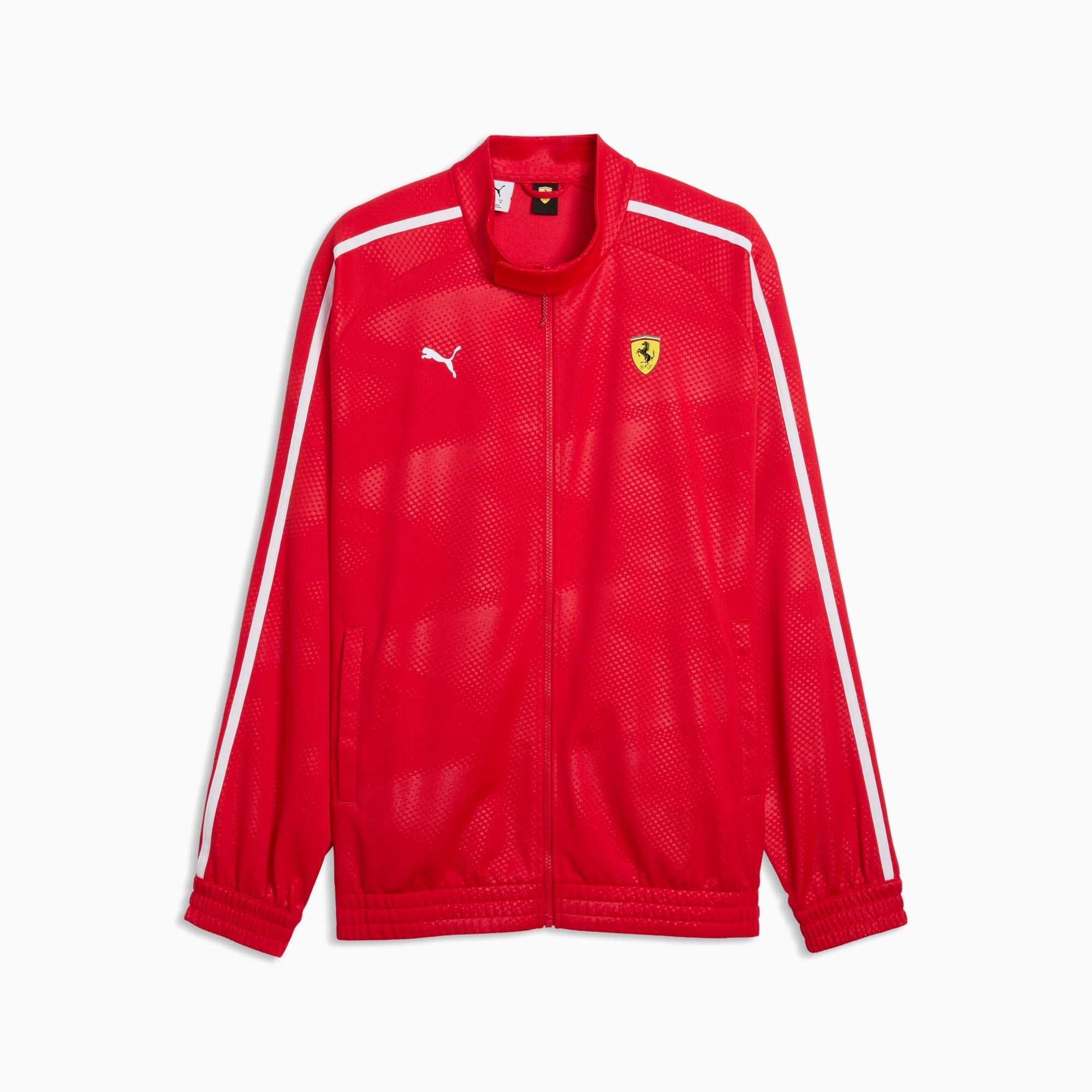 Puma Ferrari T7 Oversized Rosso Corsa Jacket - CPUMF11368 - Coziness