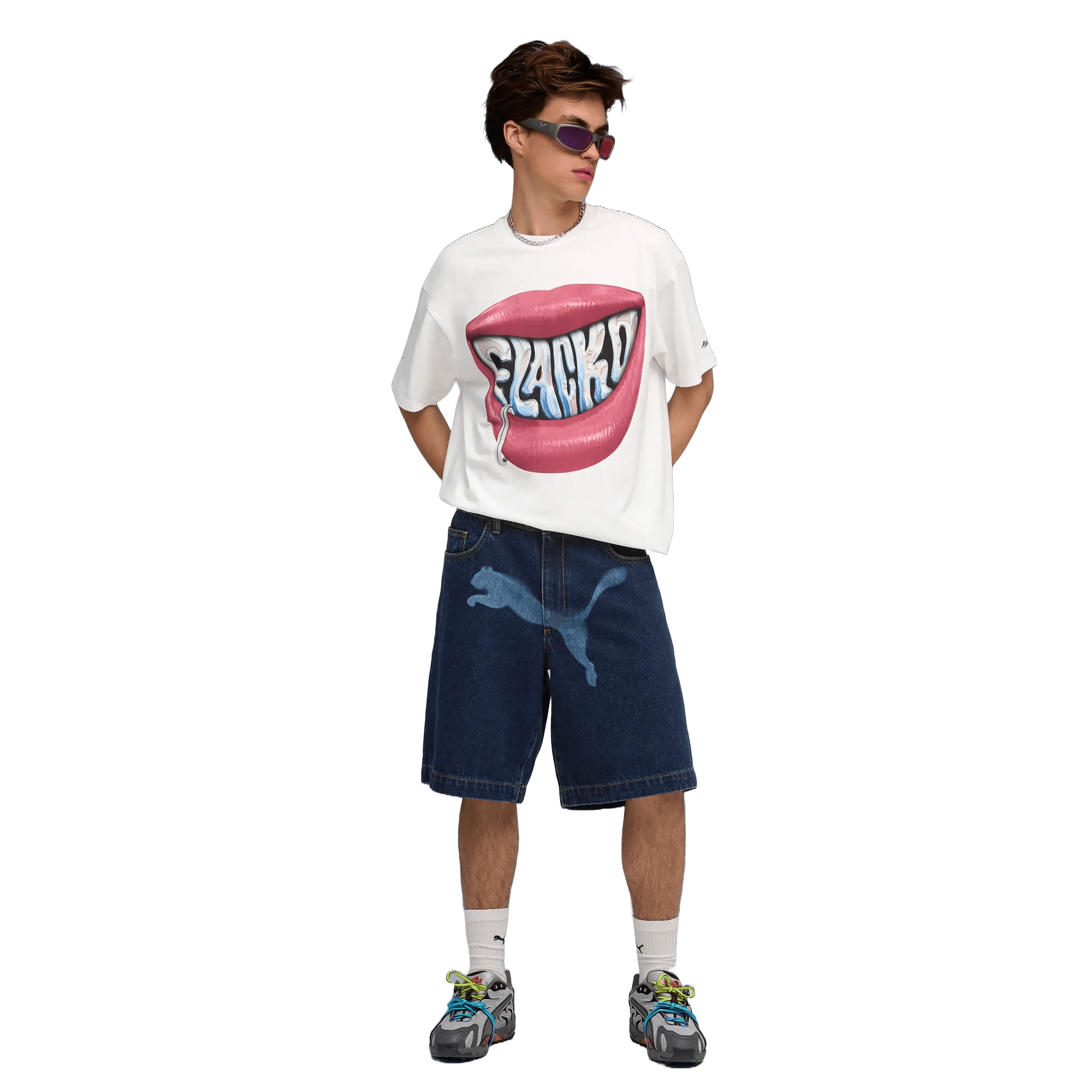 Puma x A$AP Rocky Flacko Smile Tee - CPUMX4714 - Coziness