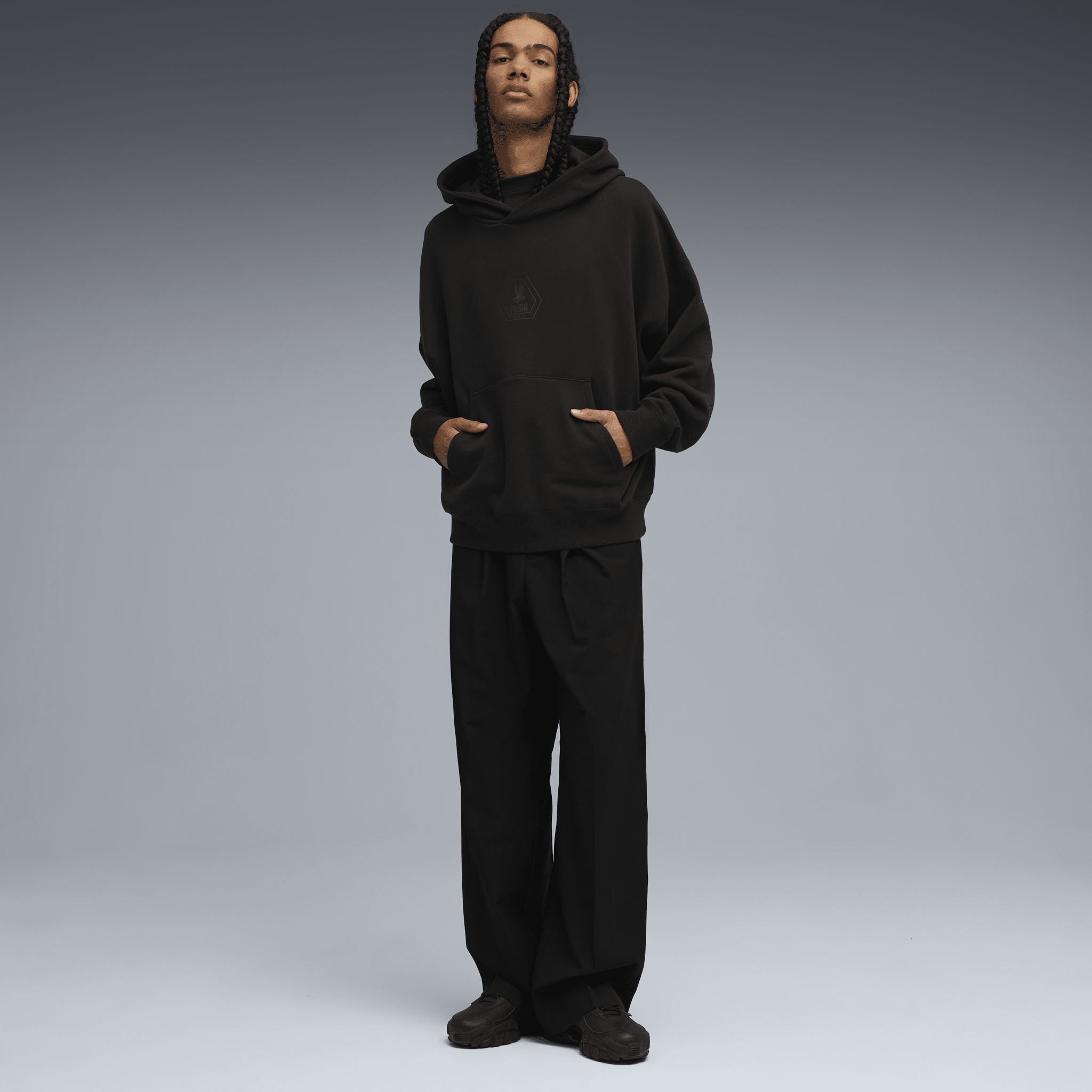 Puma x SKEPTA Hoodie Black - CPUMP11383 - Coziness