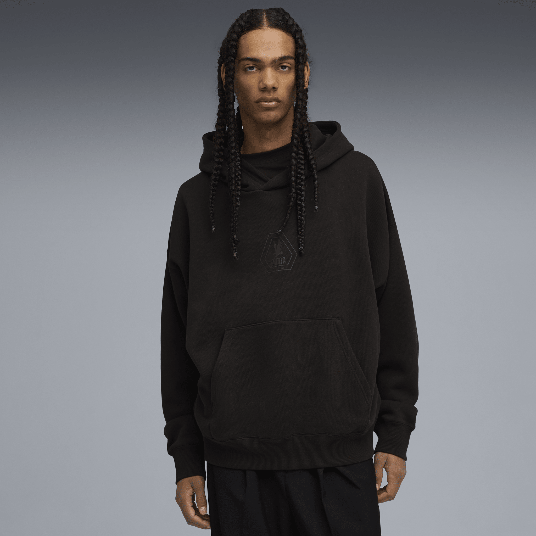 Puma x SKEPTA Hoodie Black - CPUMP11383 - Coziness