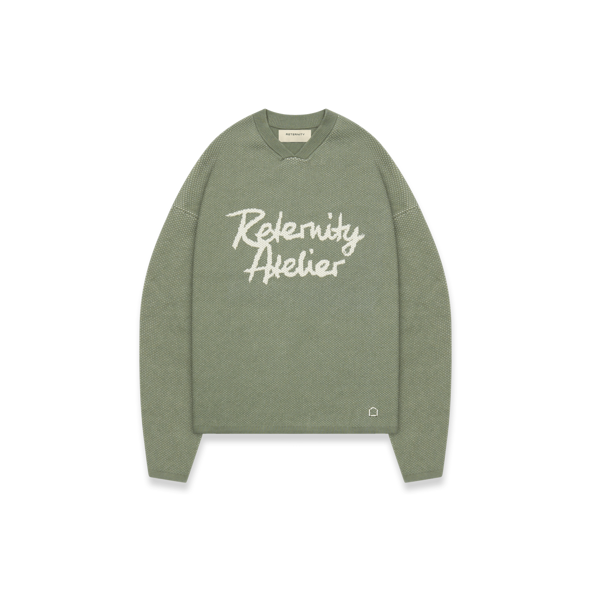 Reternity Atelier Knit Jersey Grün - CRETA6811 - Coziness