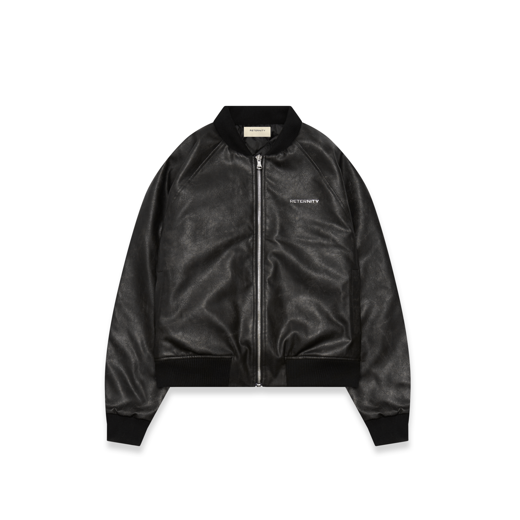 Reternity Bomber Jacket Brushed Leather - CRETB6815 - Coziness