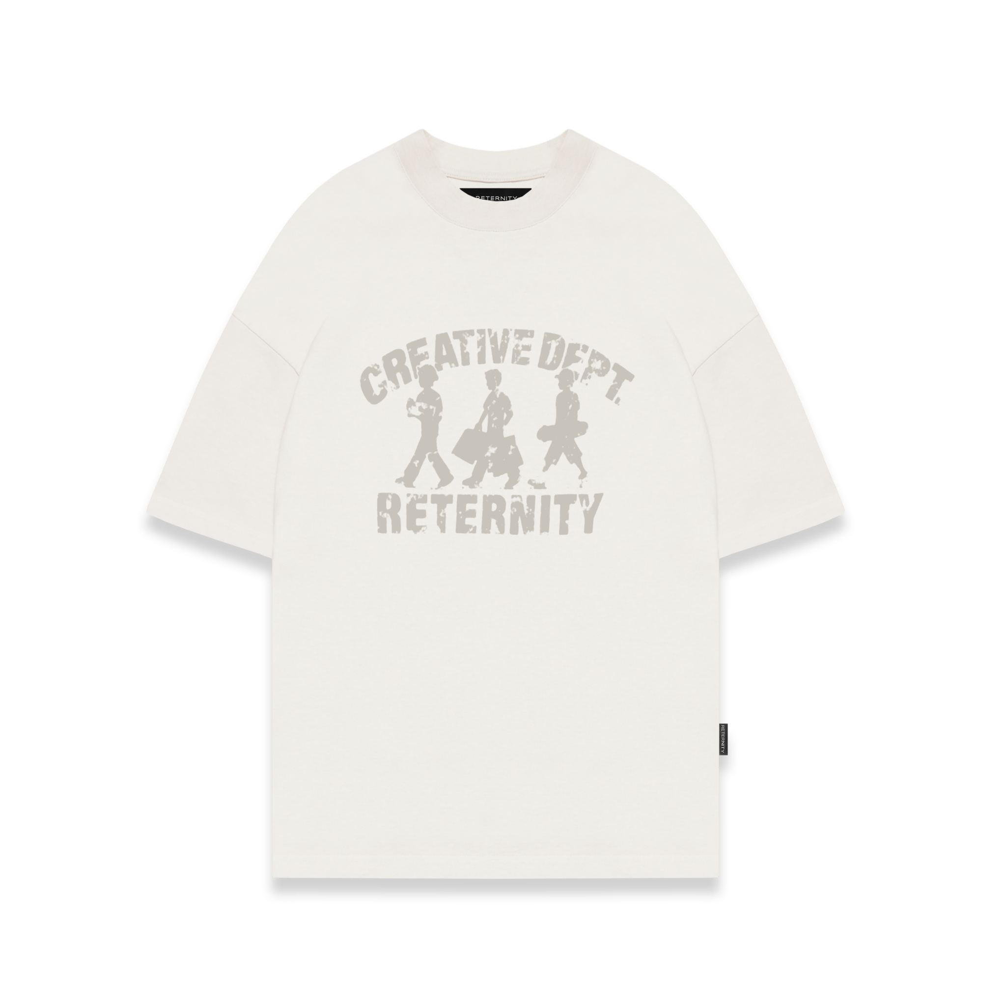 Reternity Creative Dept T-Shirt Cream - CRETC4249 - Coziness