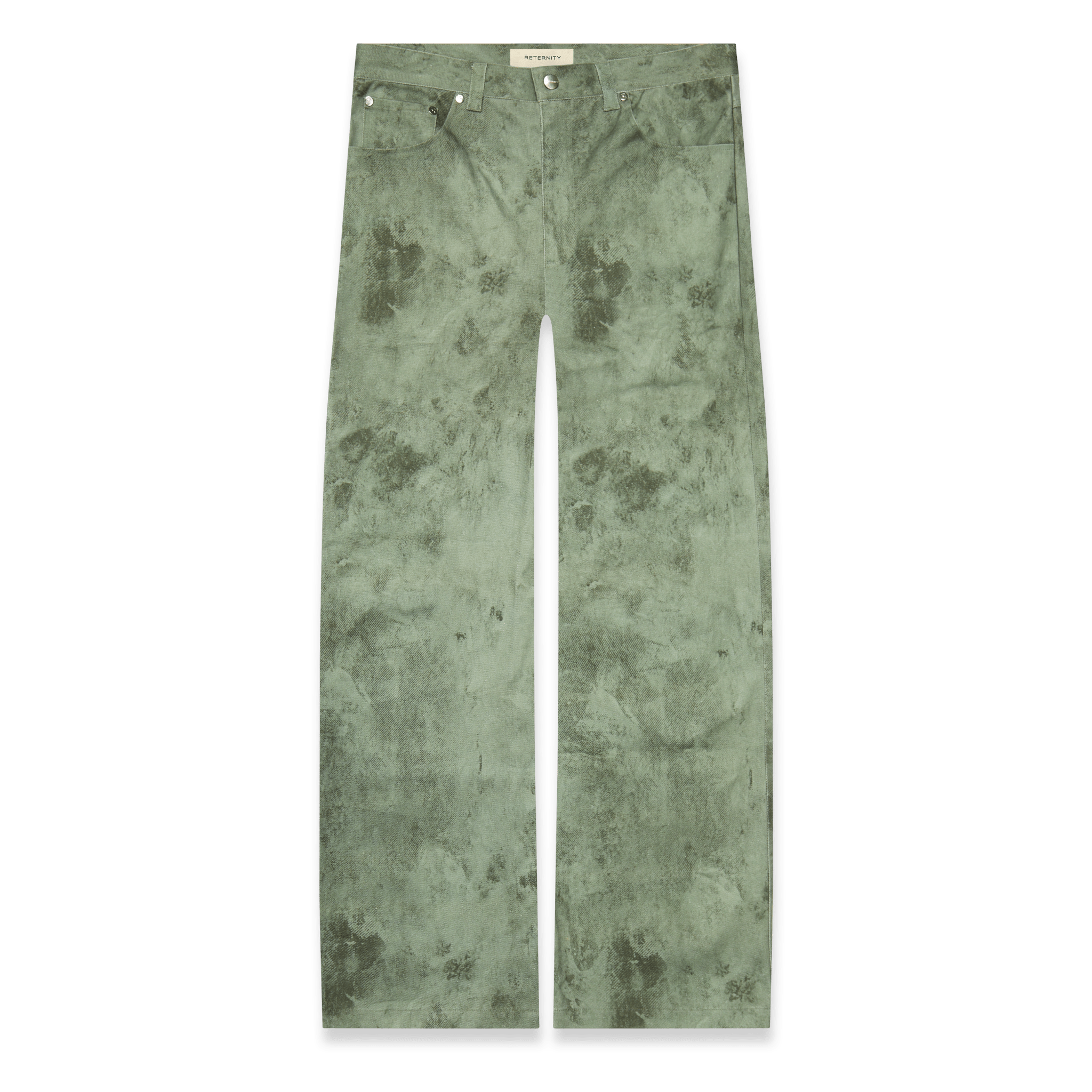 Reternity Delira Denim Jeans Grün - CRETD6831 - Coziness