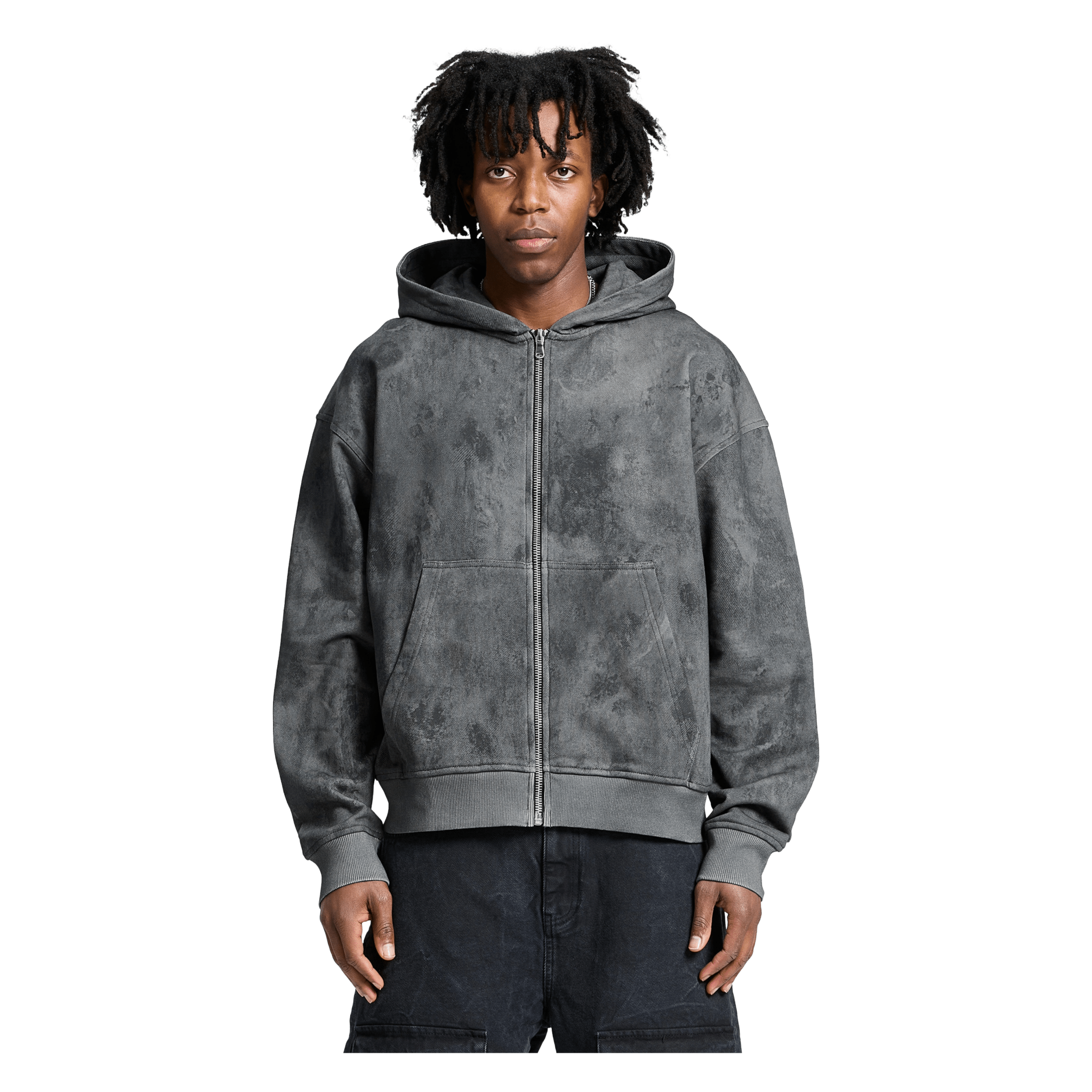 Reternity Delira ZIp Hoodie Schwarz - CRETD6803 - Coziness