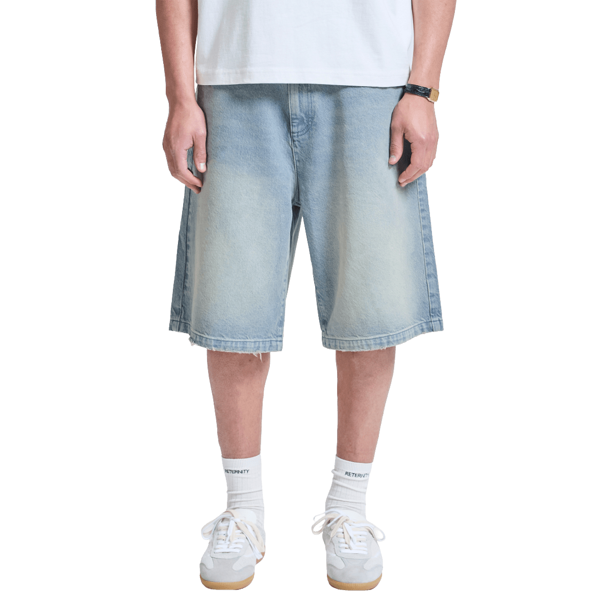 Reternity Essential Jorts Light Blue - CRETE11075 - Coziness