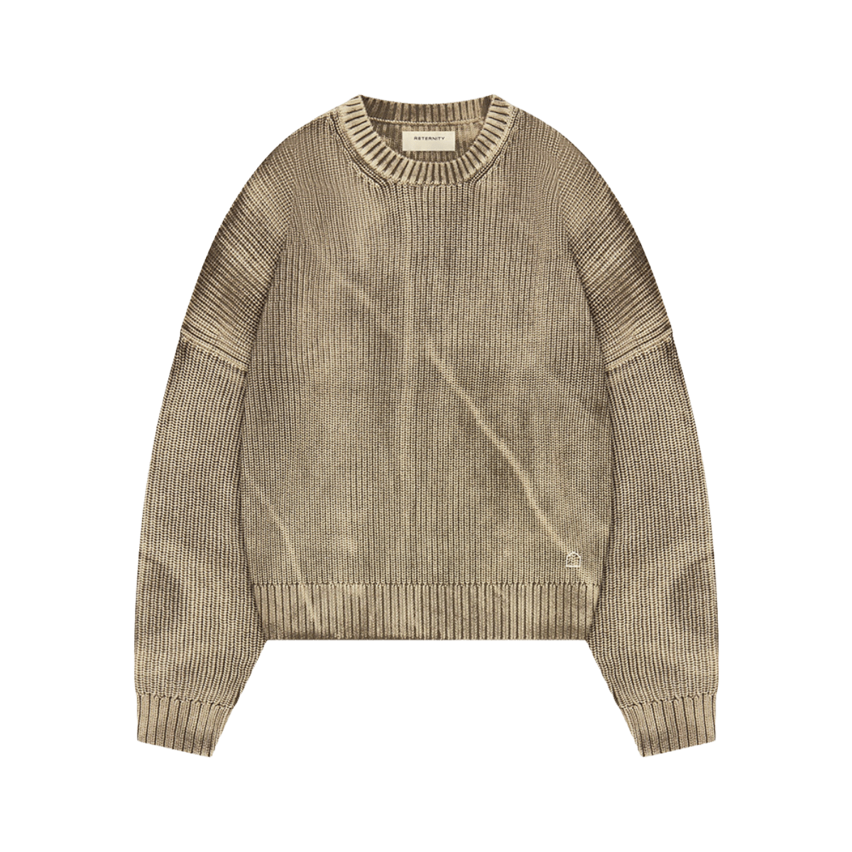 Reternity Essential Knit Sweater Acid Brown - CRETE6521 - Coziness