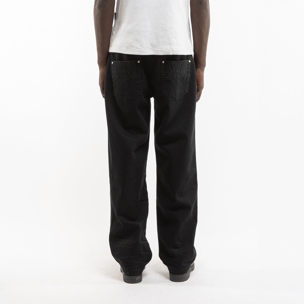 Reternity ESSENTIAL STRAIGHT FIT DENIM DEEP BLACK - CRETE14524 - Coziness