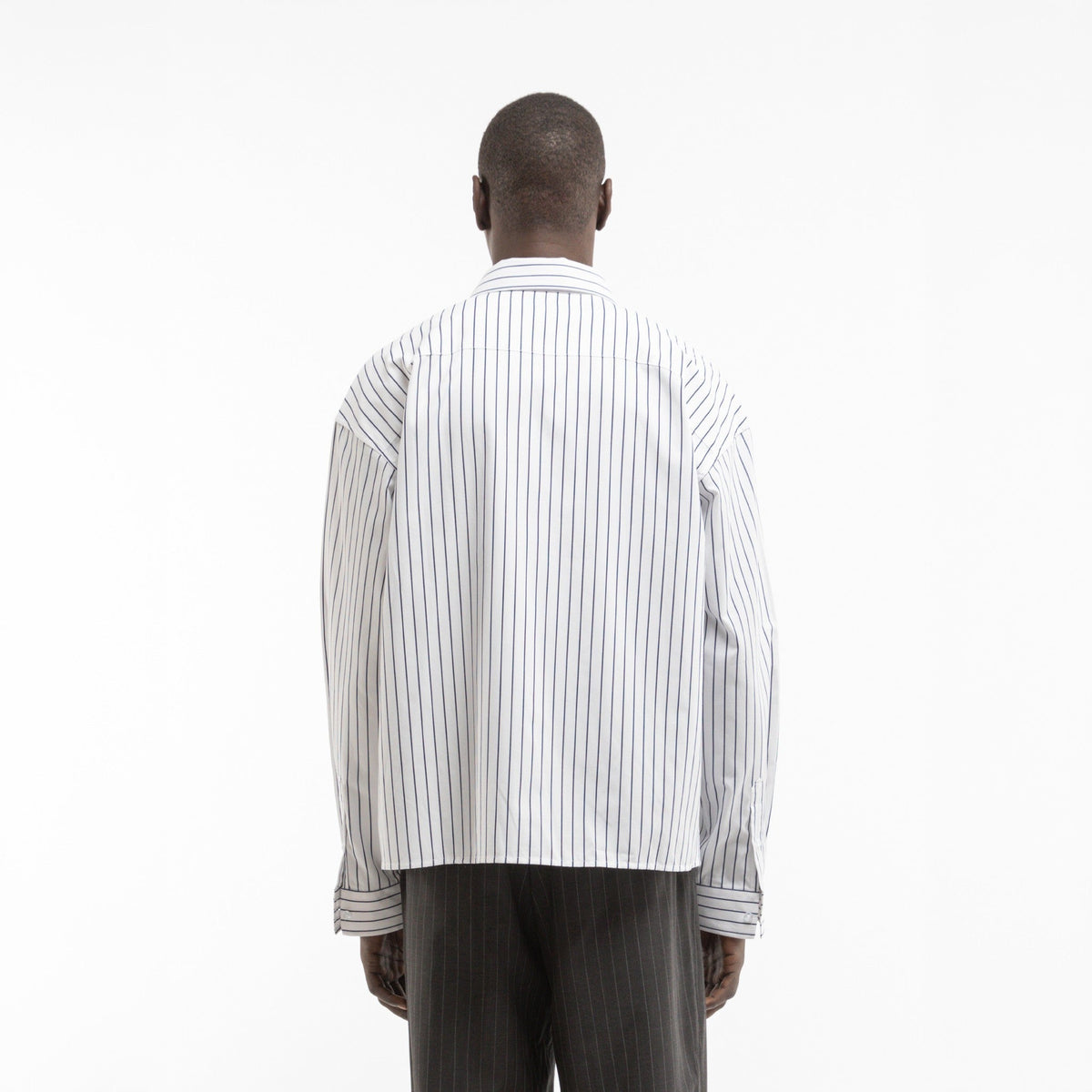Reternity LE RAYÉE SHIRT WHITE NAVY - CRETL14505 - Coziness